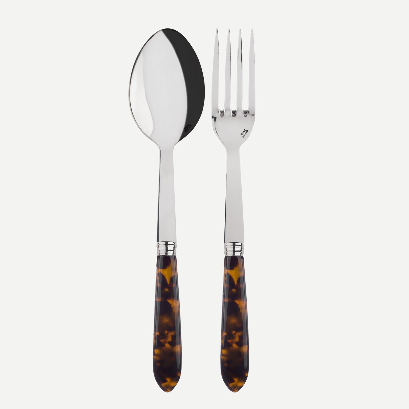 Tortoise, Faux Tortoise - Serving set