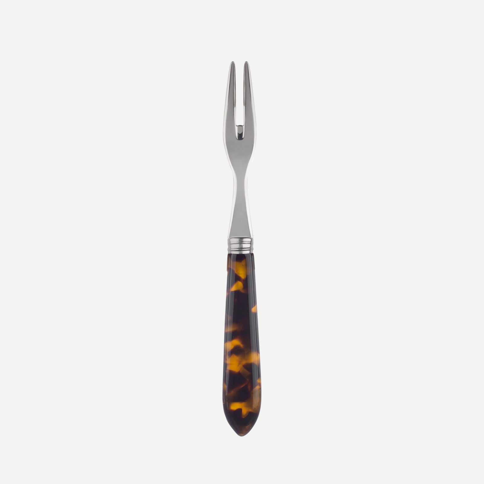 Tortoise, Faux Tortoise - Cocktail fork