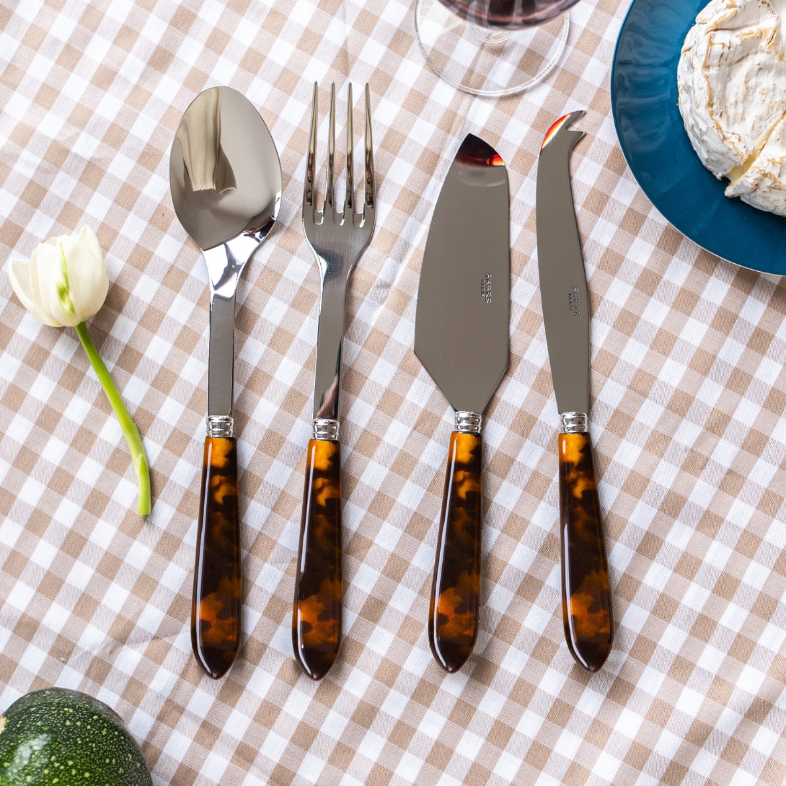 Tortoise, Faux Tortoise - Set of 4 must-have serving pieces