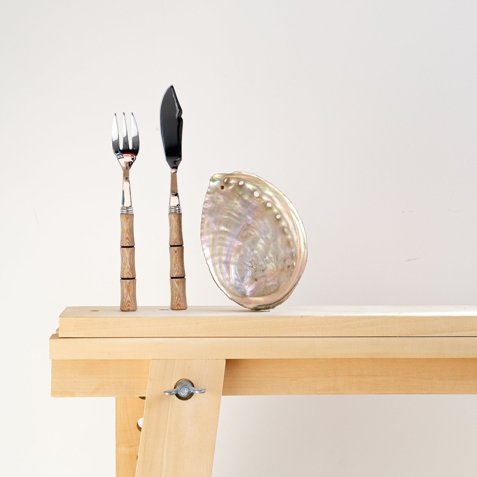 Bamboo, Light press wood - Fish set