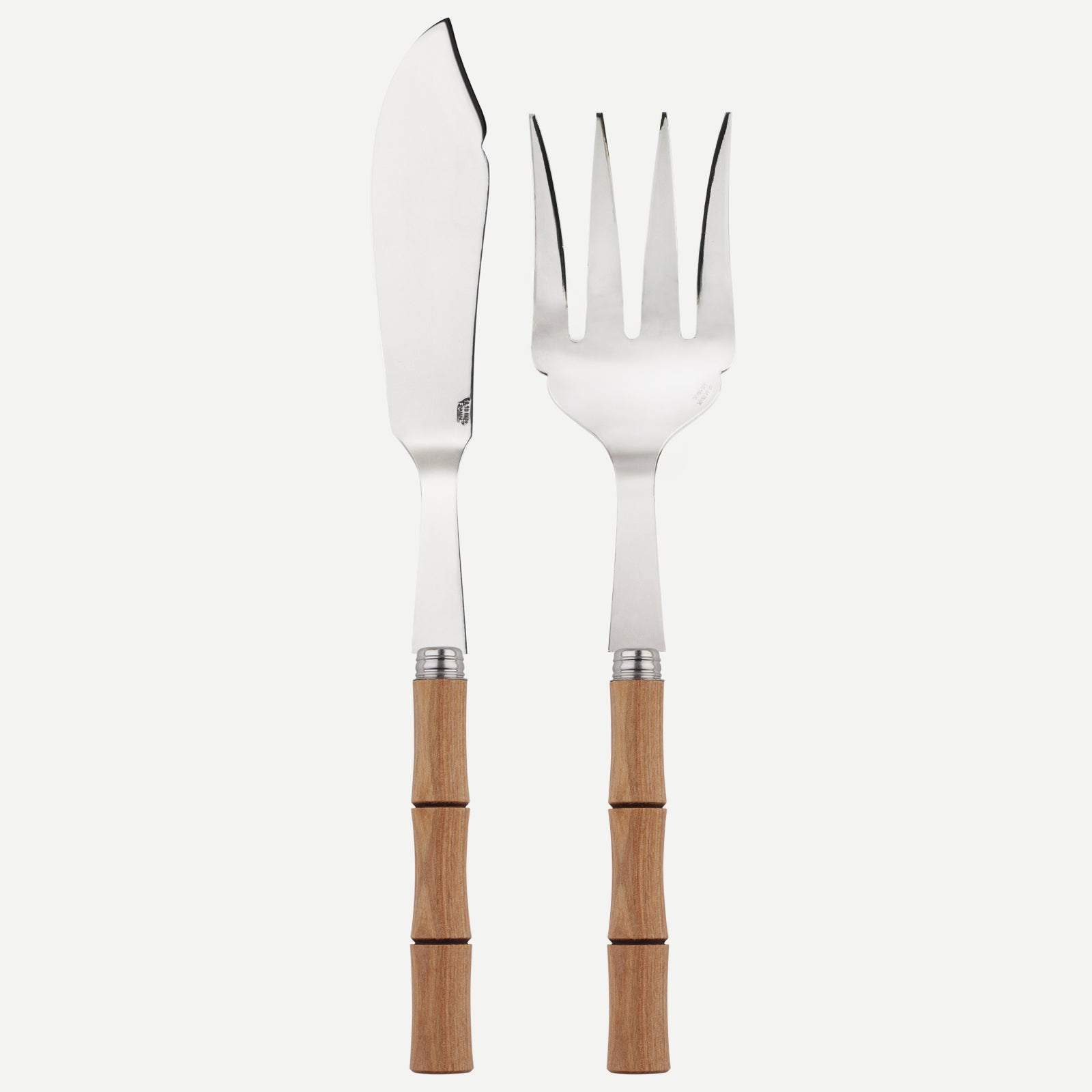 Bamboo, Light press wood - Fish serving set