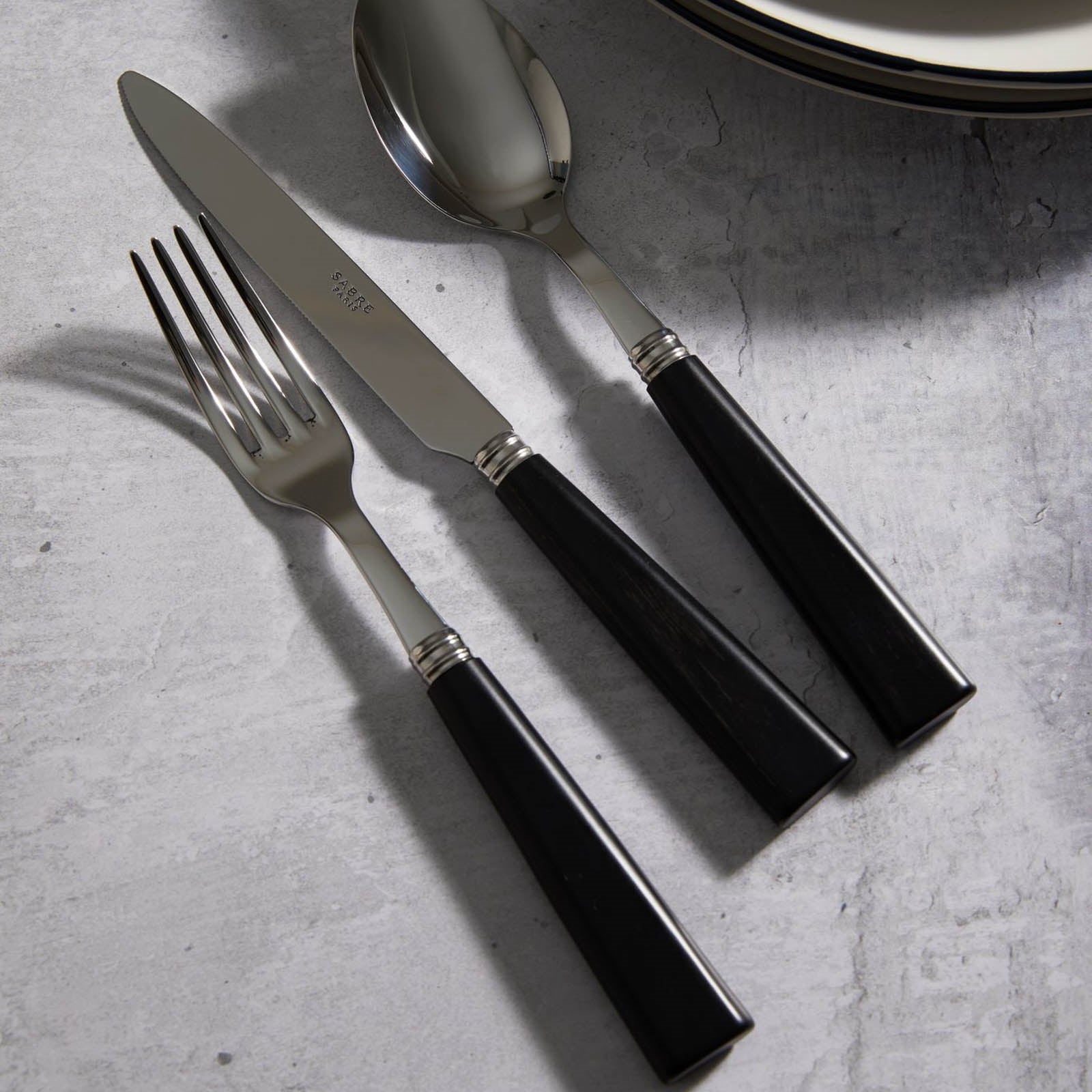 Nature, Black press wood - Teaspoon