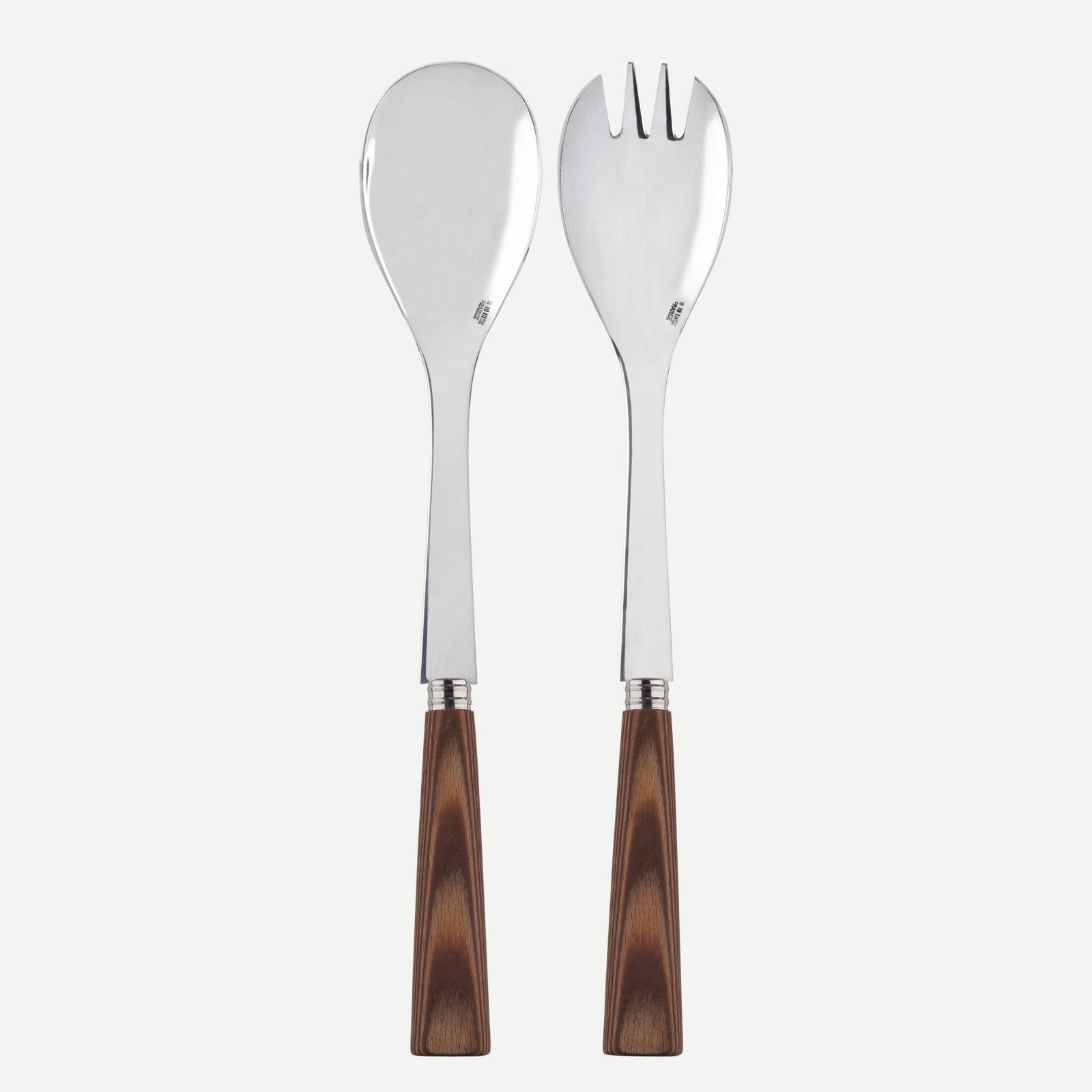 Nature, Light press wood - Salad cutlery set