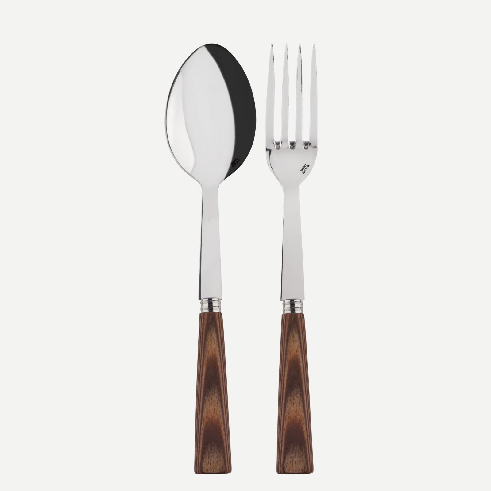 Nature, Light press wood - Serving set