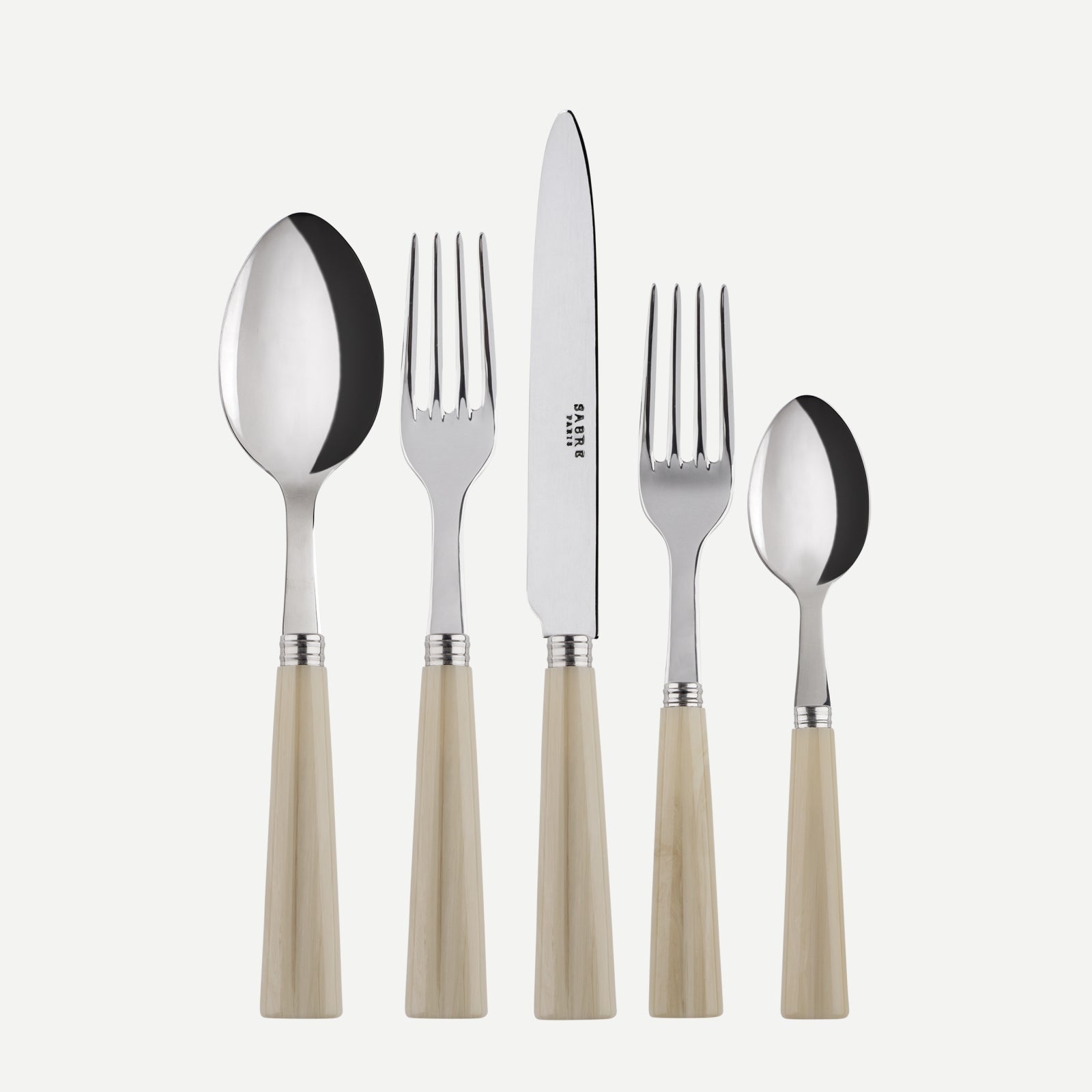 Nature, Faux Horn - 20 pieces cutlery set