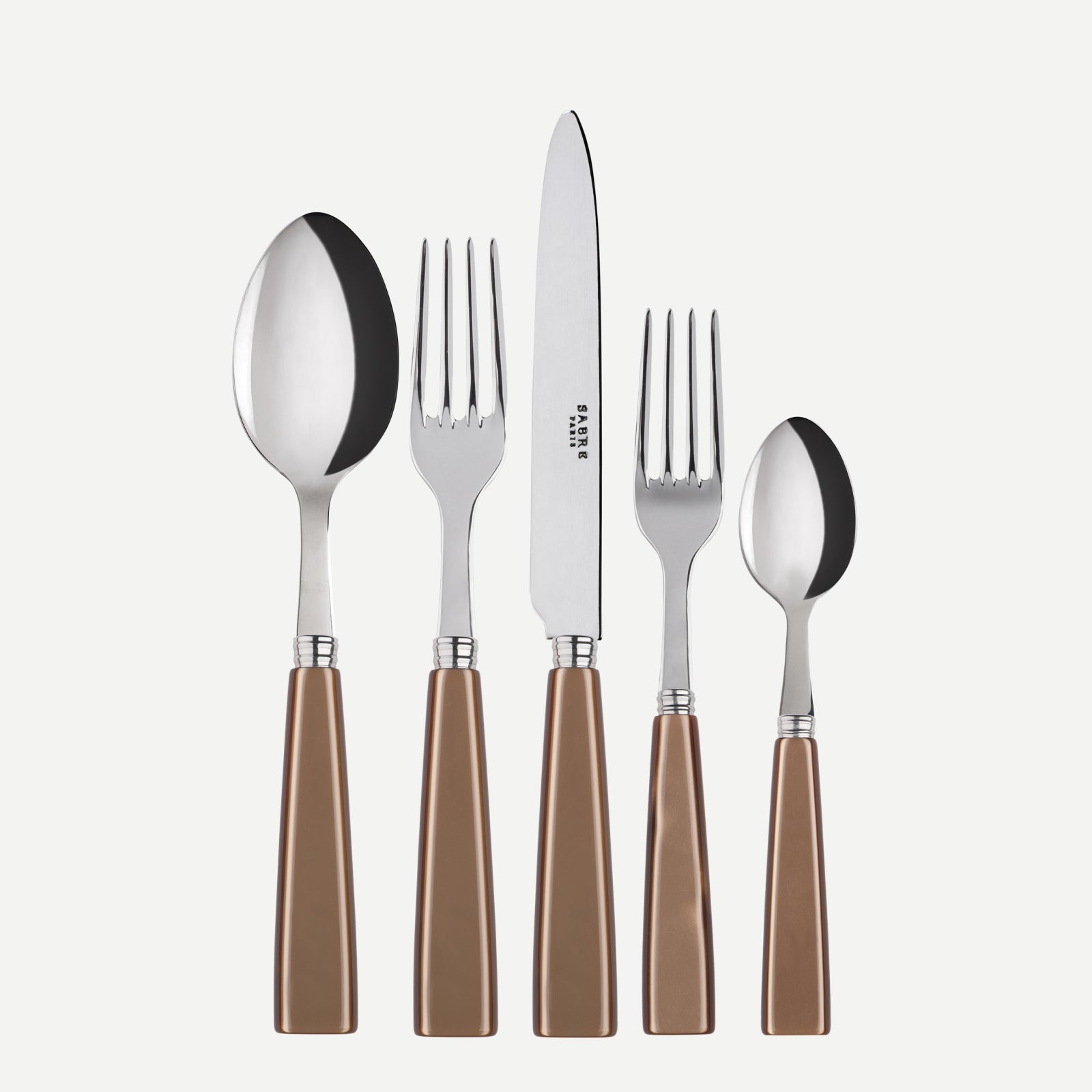 Icône, Caramel - 5 pieces cutlery set
