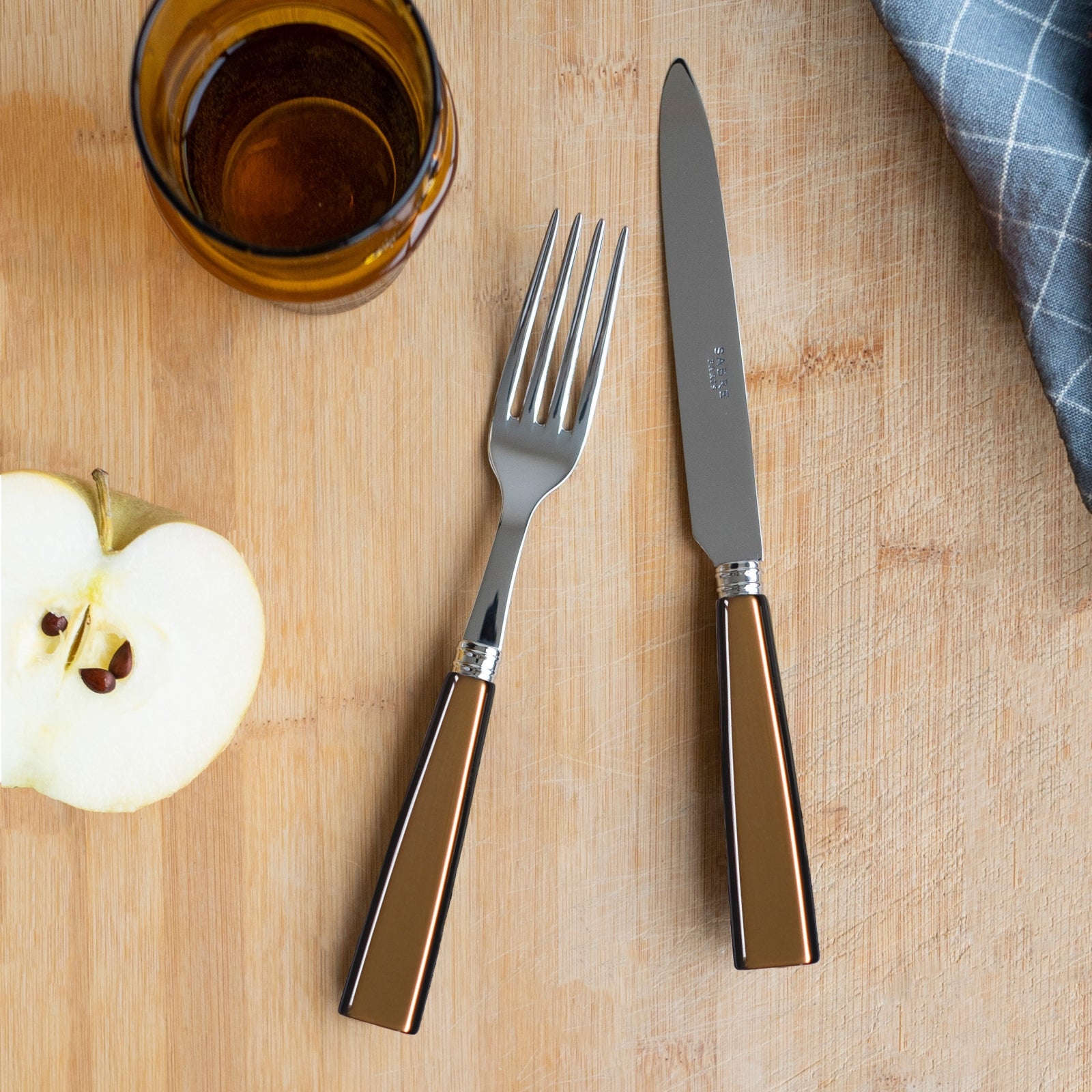 Icône, Caramel - 5 pieces cutlery set