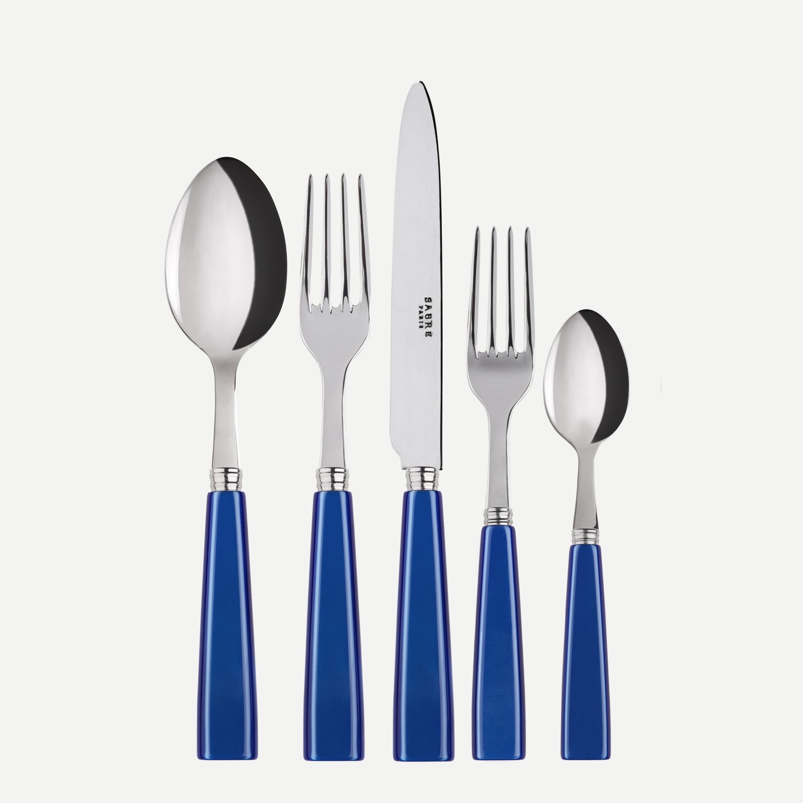 Icône, Lapis blue - 5 pieces cutlery set