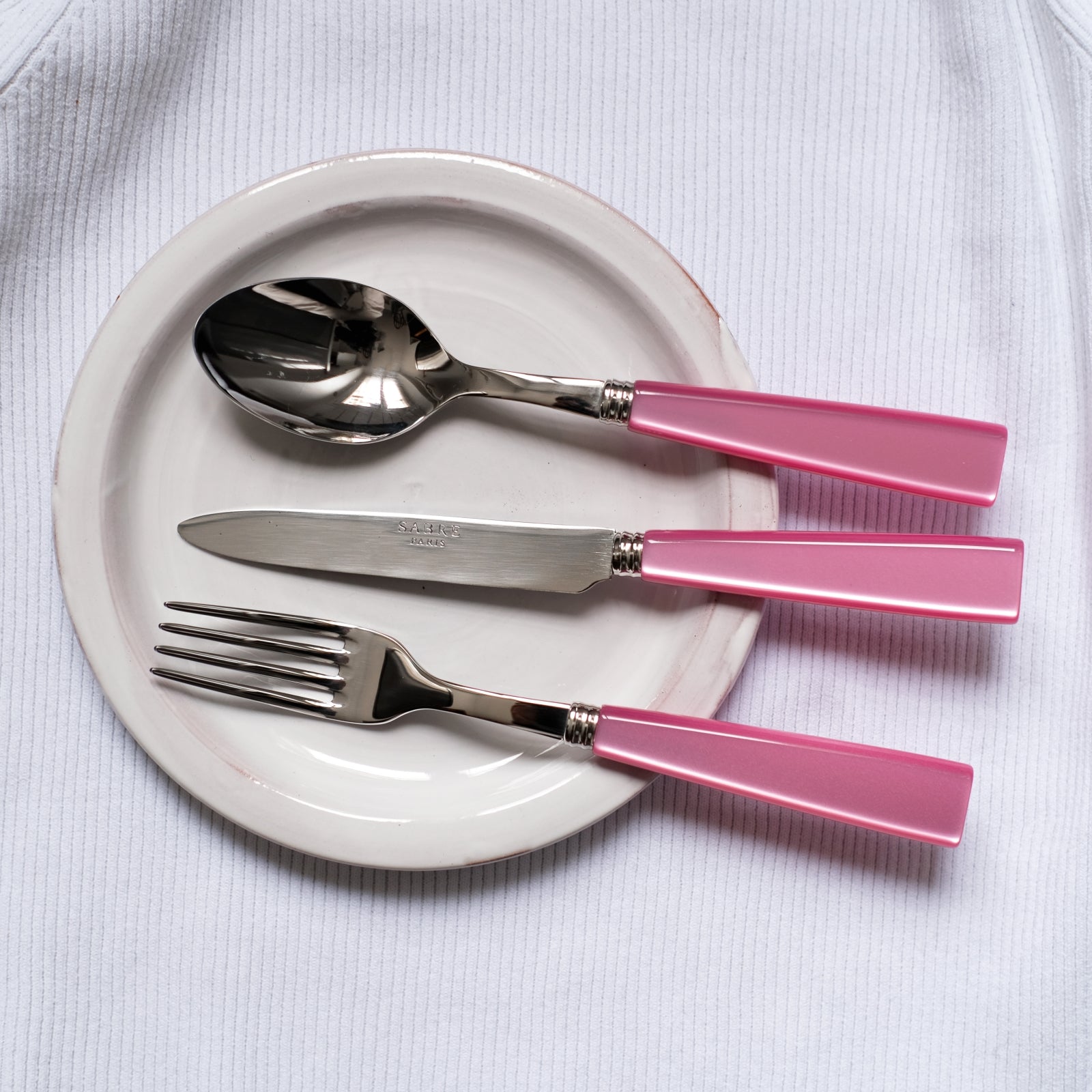 Icône, Soft pink - Dessert spoon