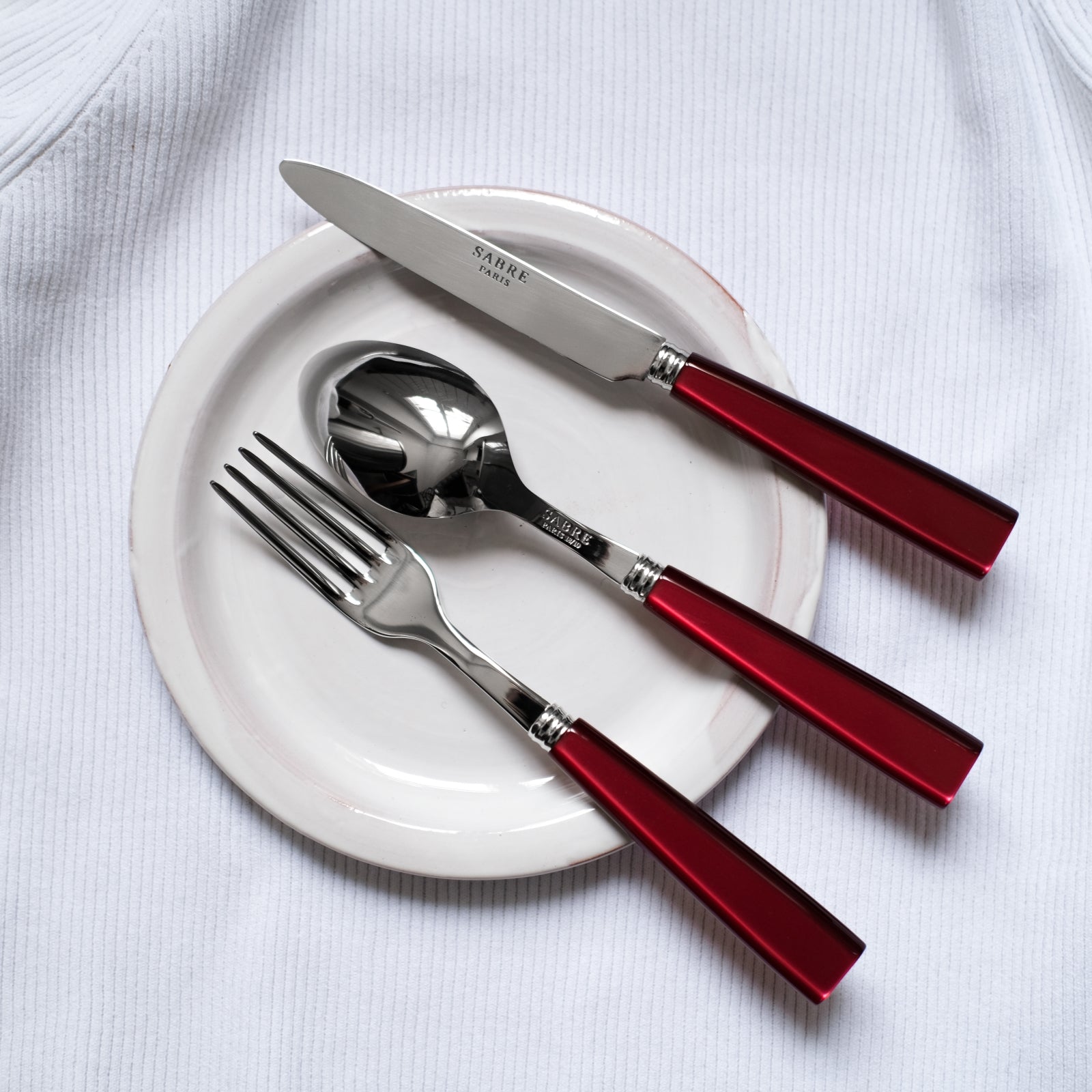 Icône, Red - Salad fork