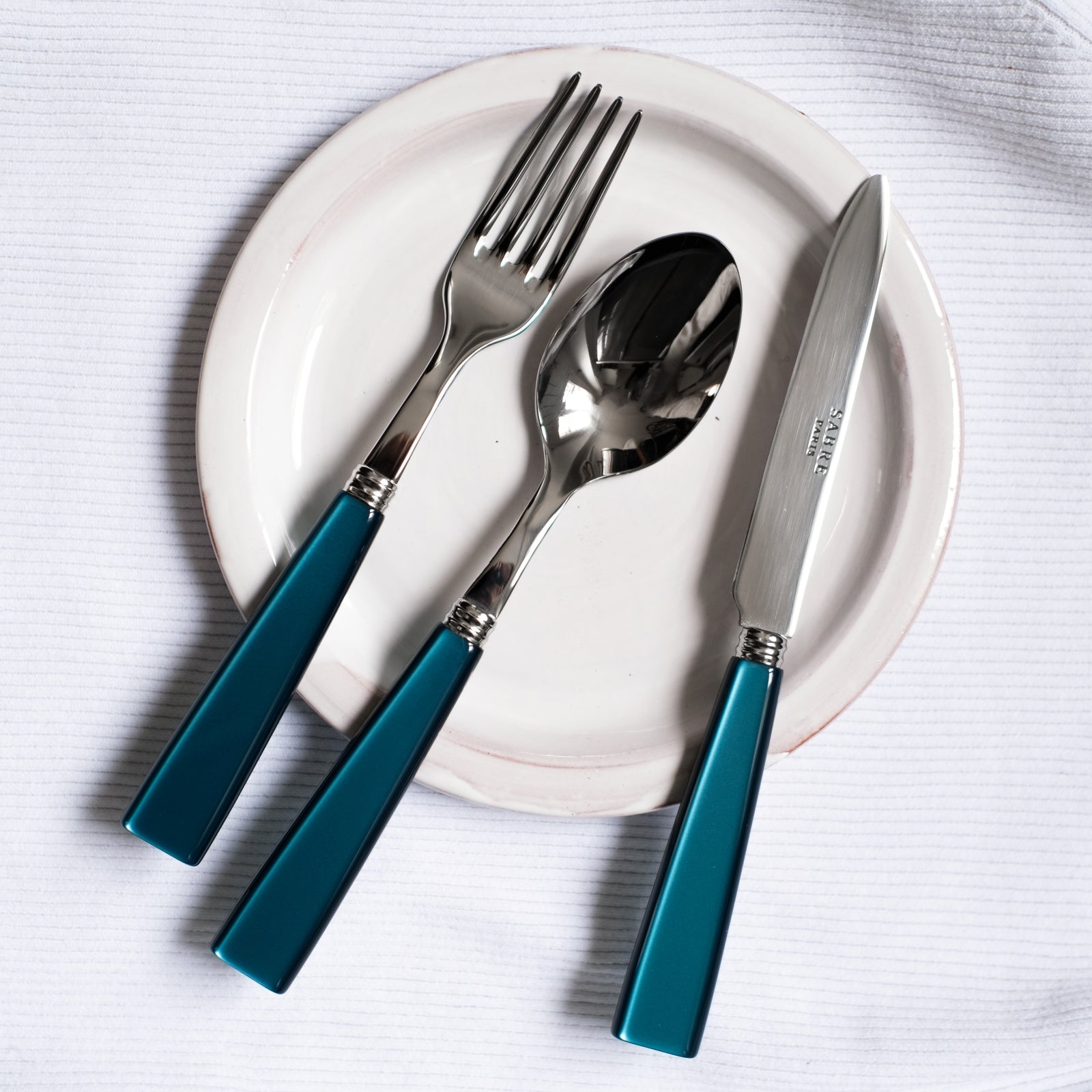 Icône, Turquoise - Dessert knife