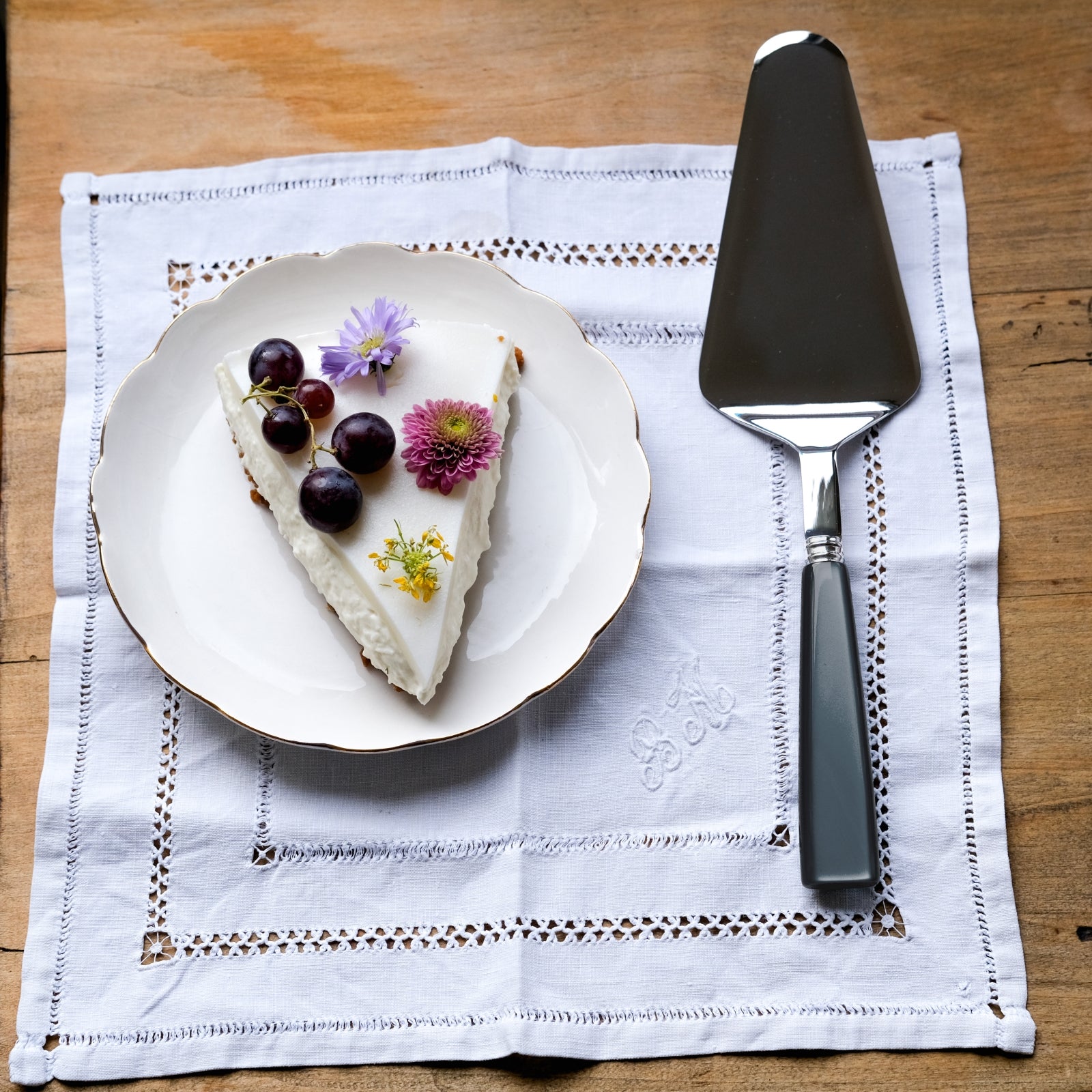 Icône, gris foncé - Serveur à tarte