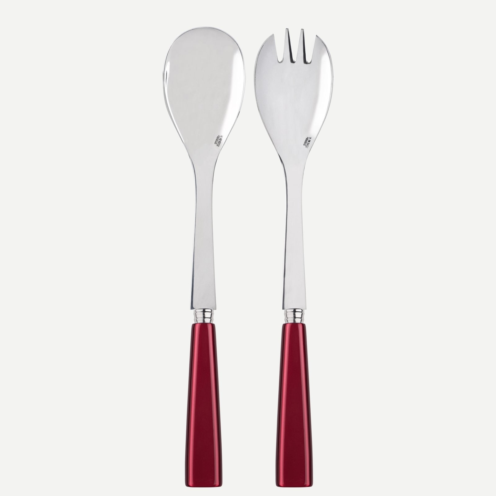 Icône, Red - Salad cutlery set