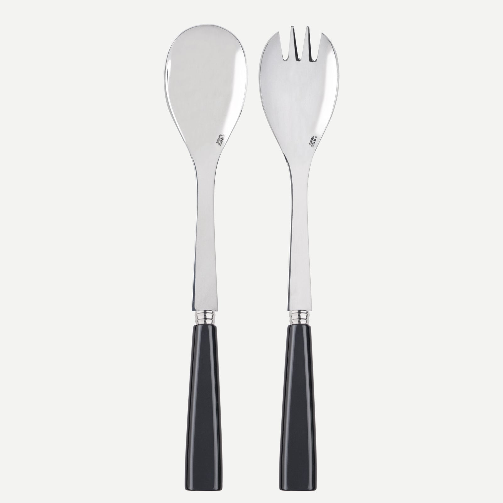 Icône, Dark grey - Salad cutlery set