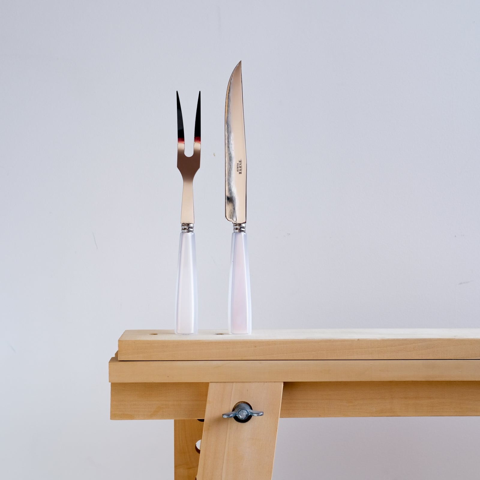 Icône, White - Carving set