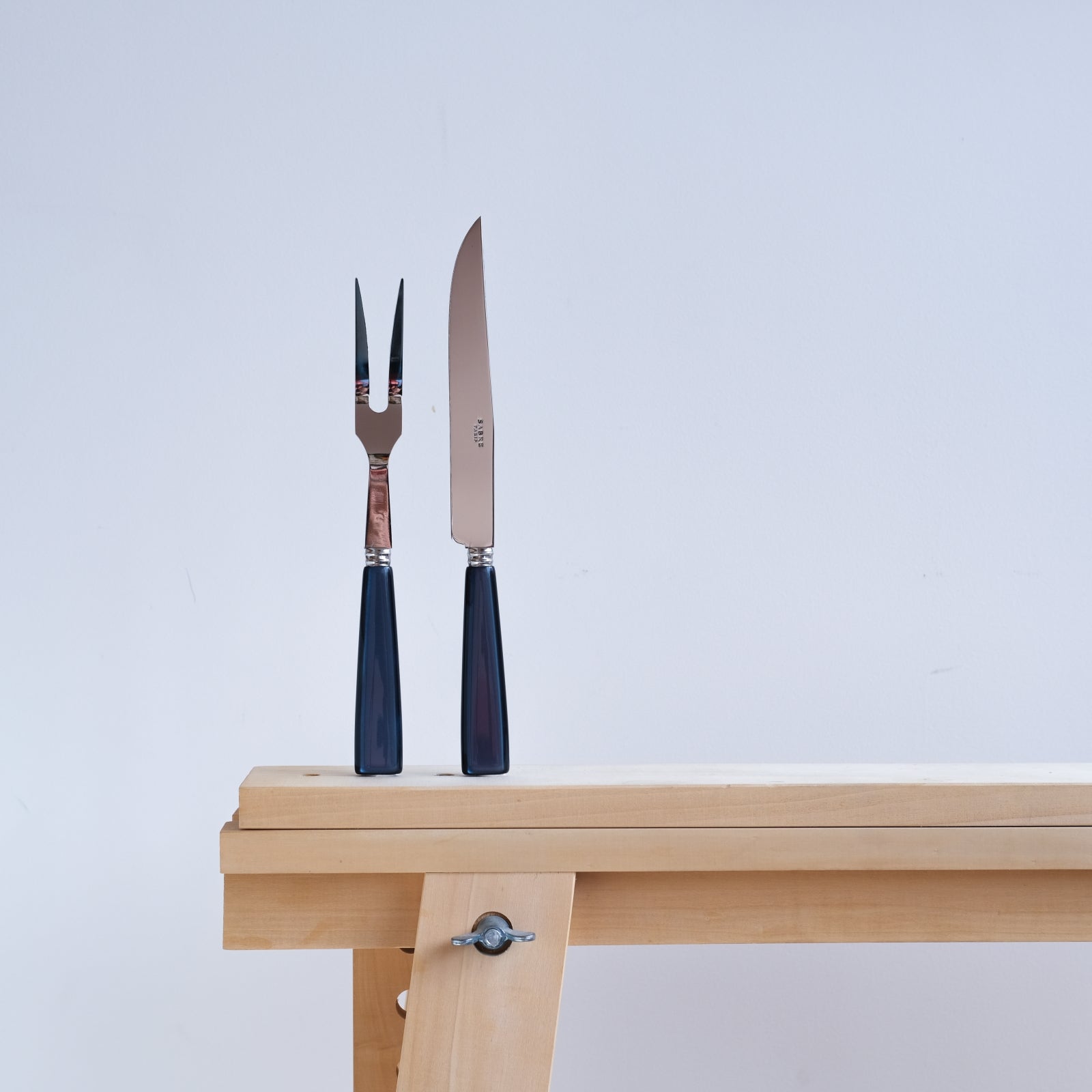 Icône, Steel blue - Carving set