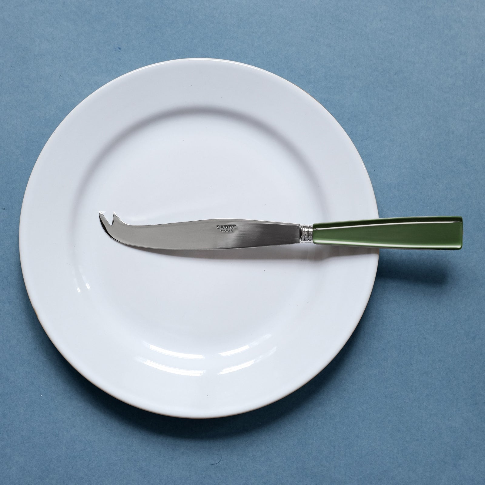 Icône, Dark green - Cheese knife large