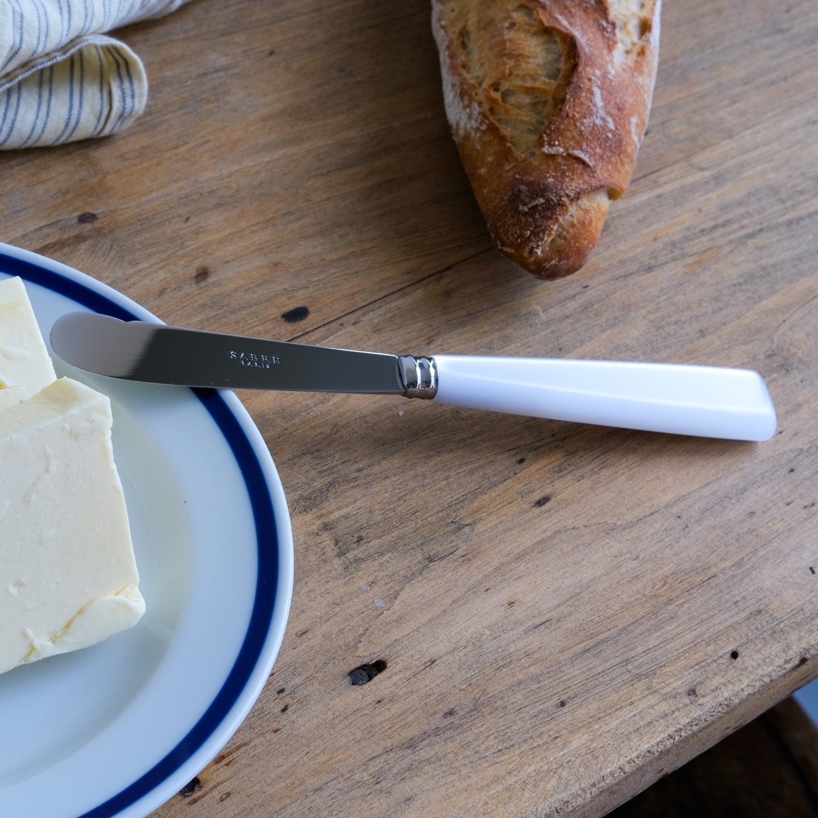 Icône, White - Butter knife
