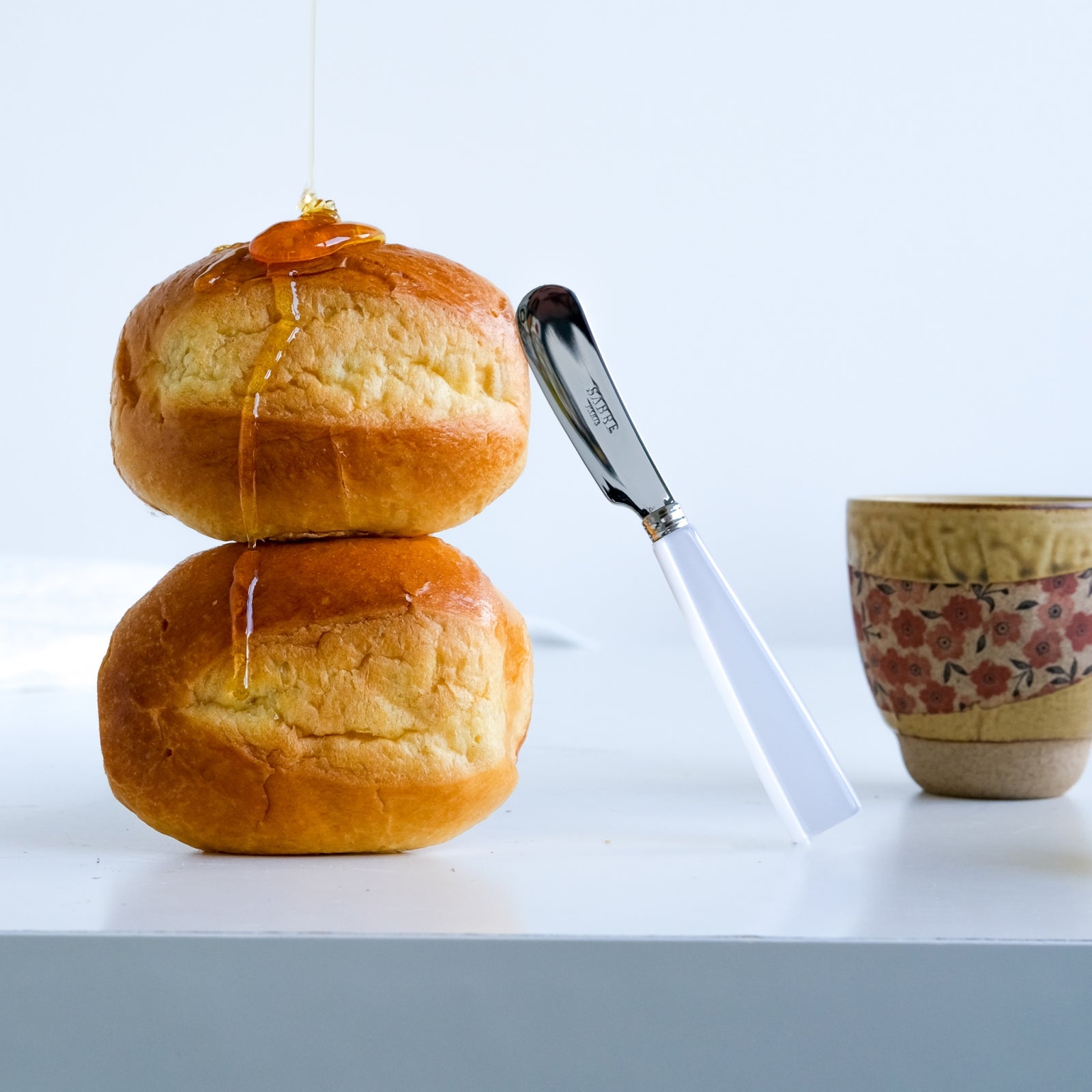 Icône, White - Butter spreader