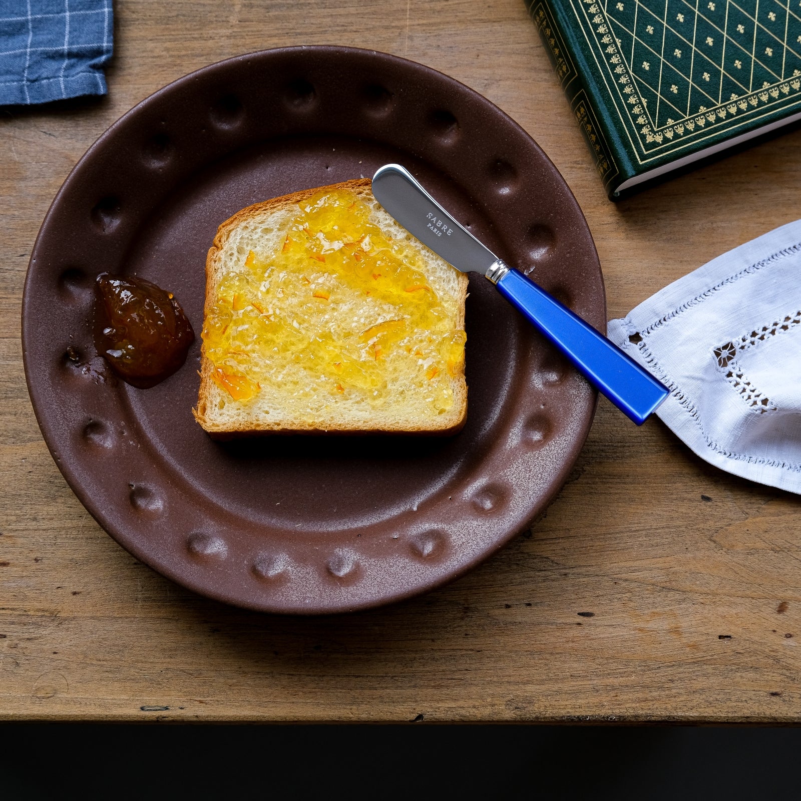 Icône, Lapis blue - Butter spreader