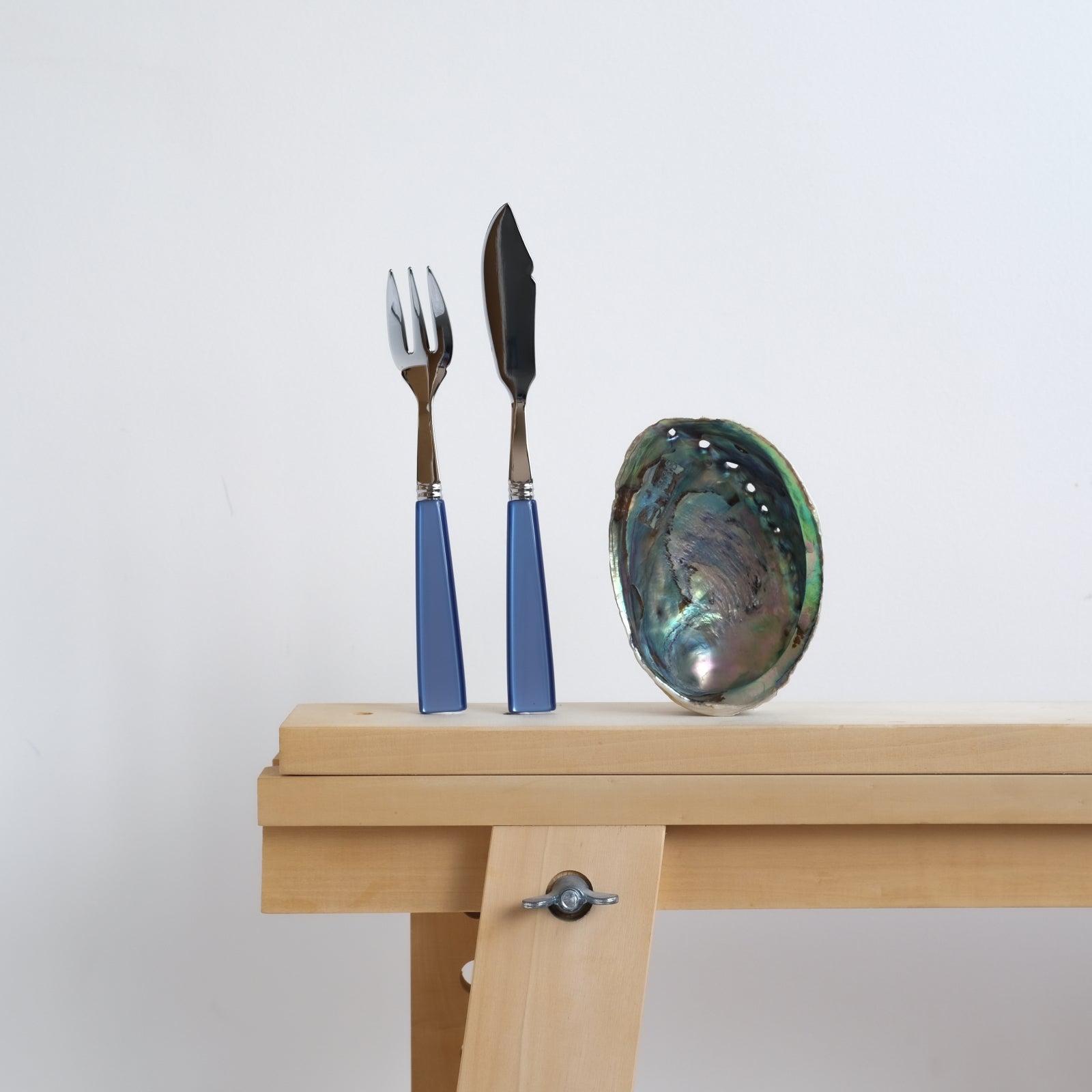 Icône, Light blue - Fish set