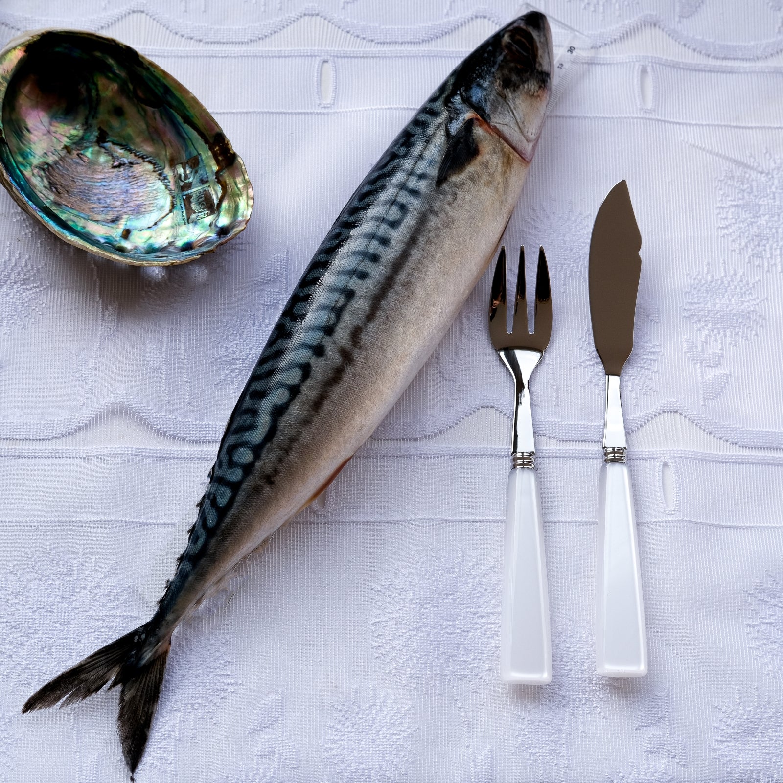 Icône, White - Fish set