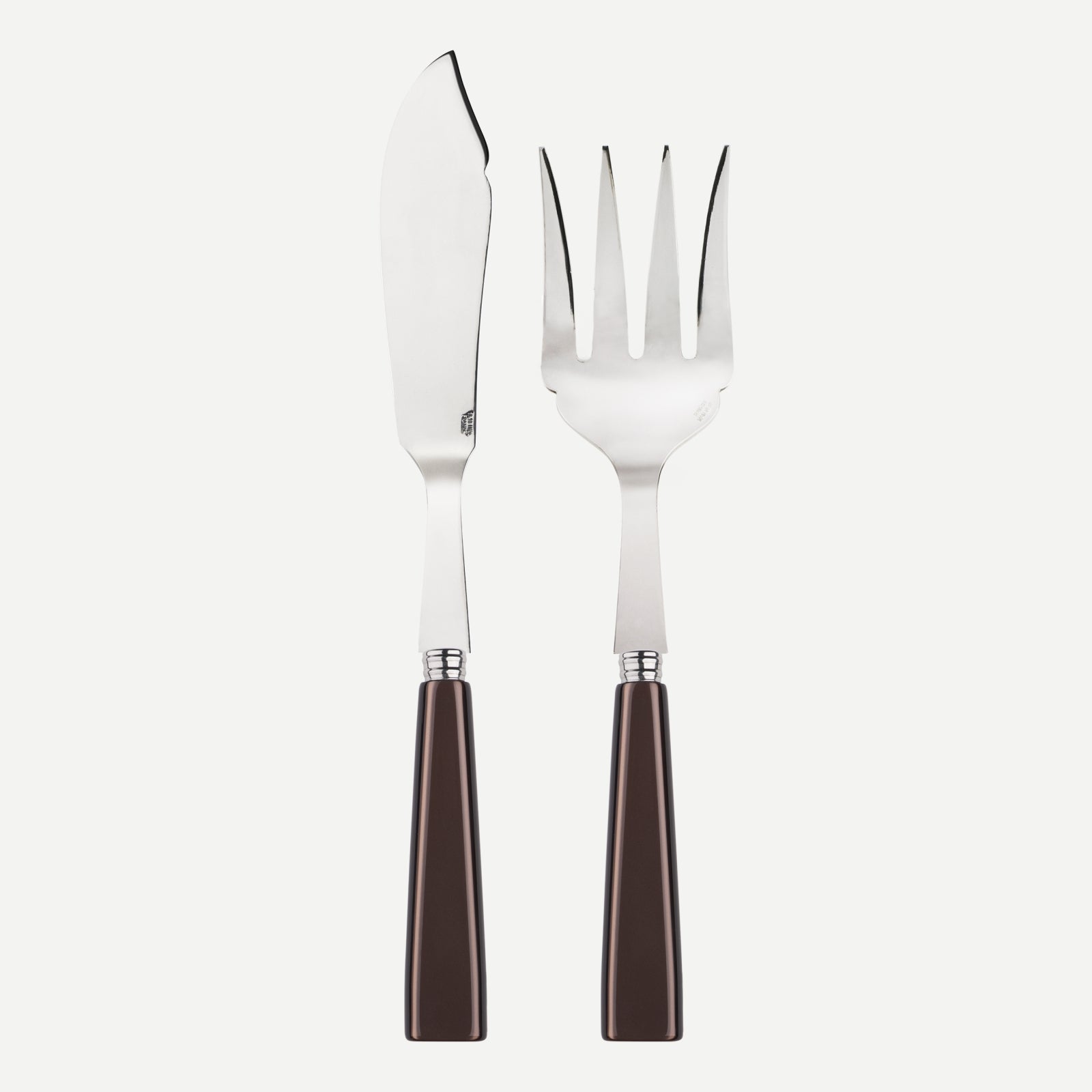Icône, Brown - Fish serving set