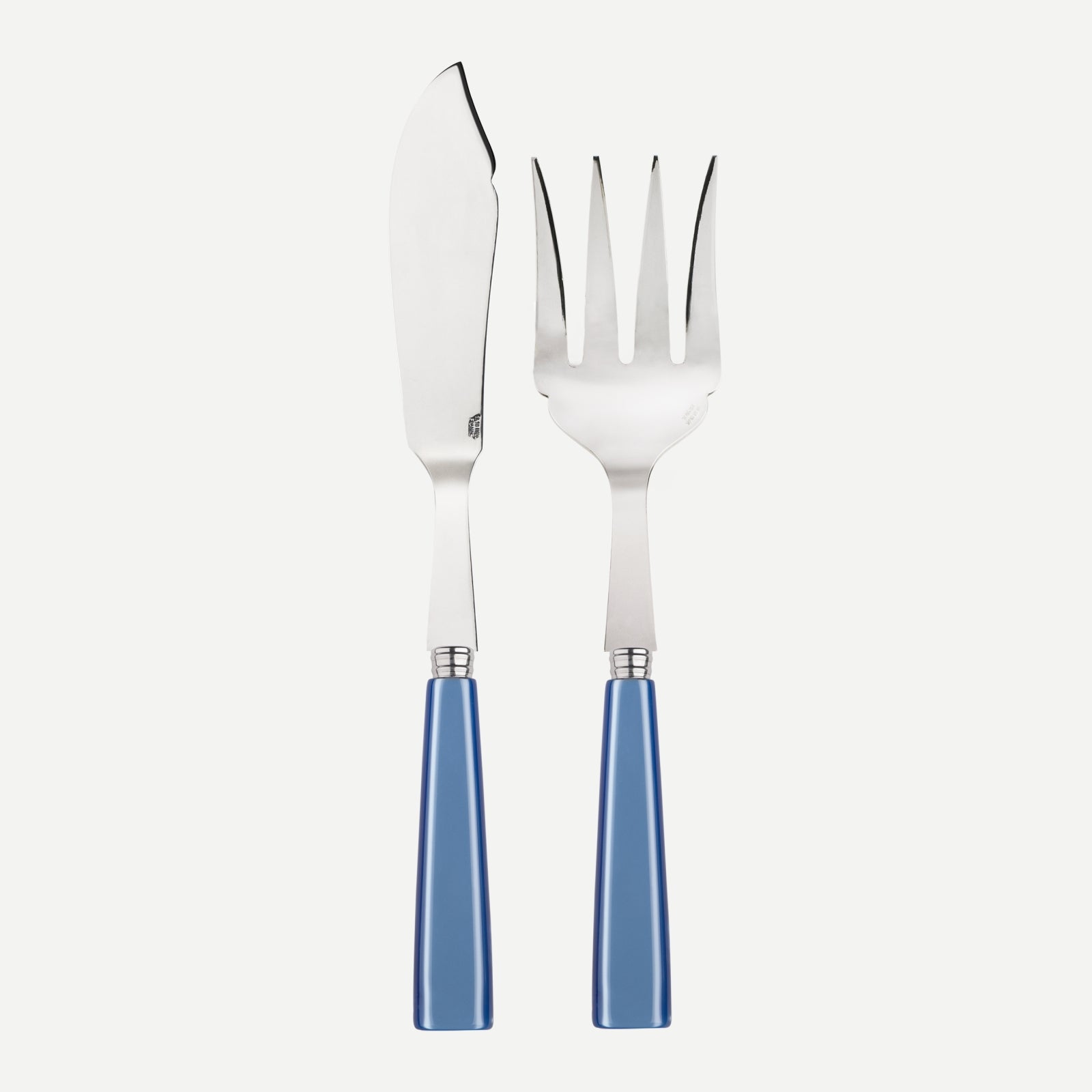 Icône, Light blue - Fish serving set