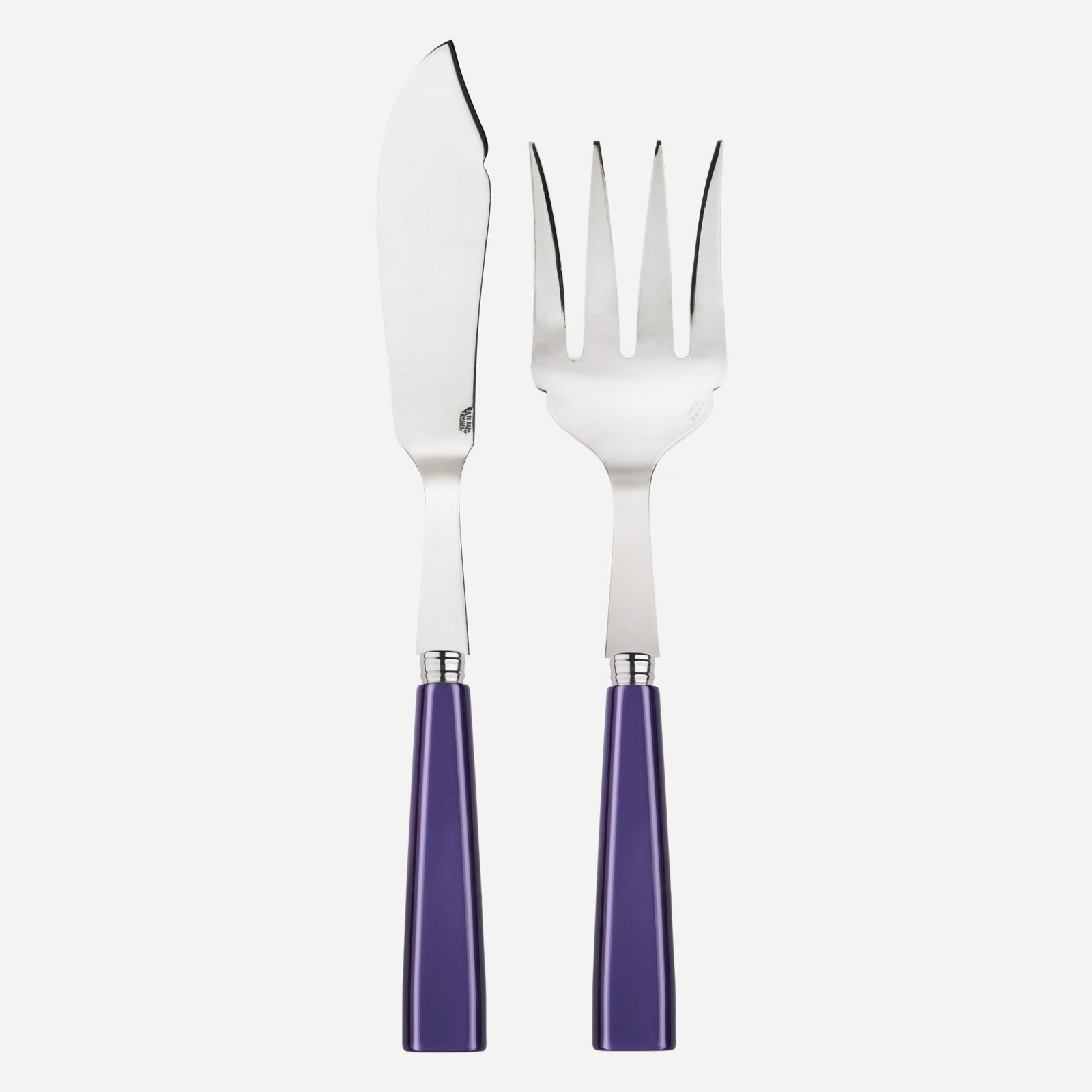 Icône, Purple - Fish serving set