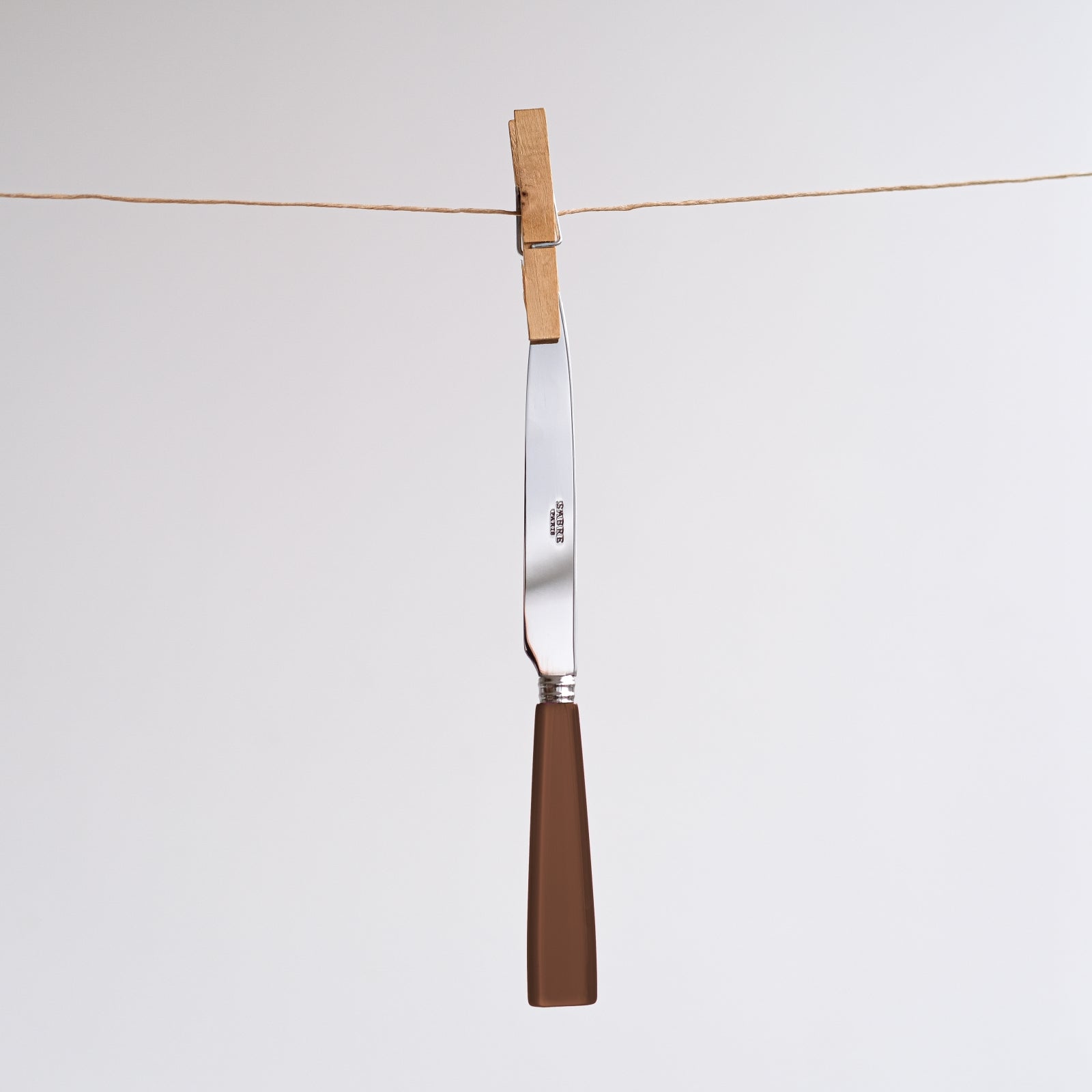 Icône, Brown - 4 pieces cutlery set