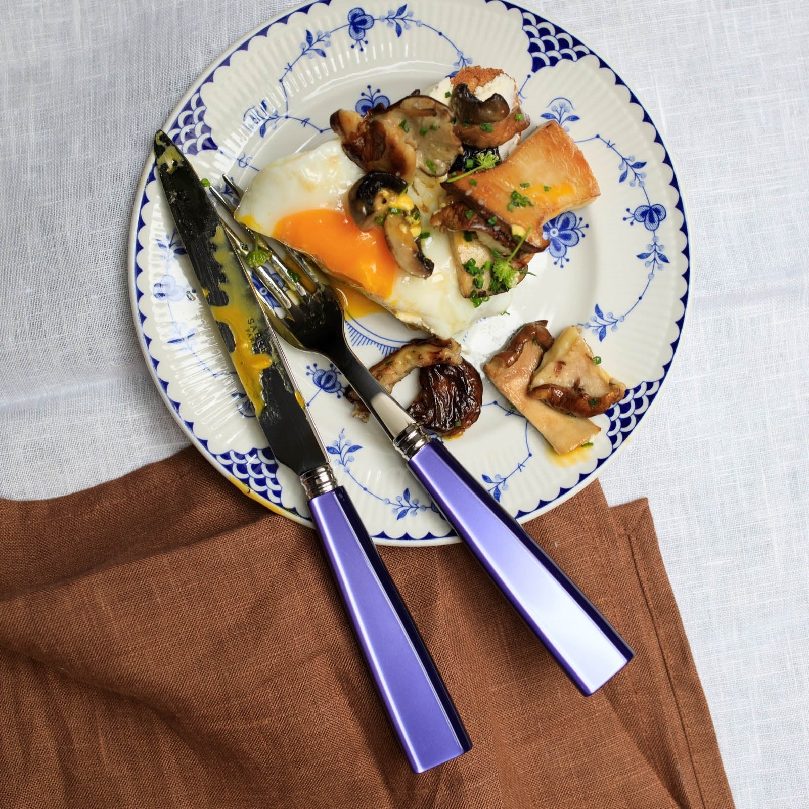 Icône, Purple - 20 pieces cutlery set