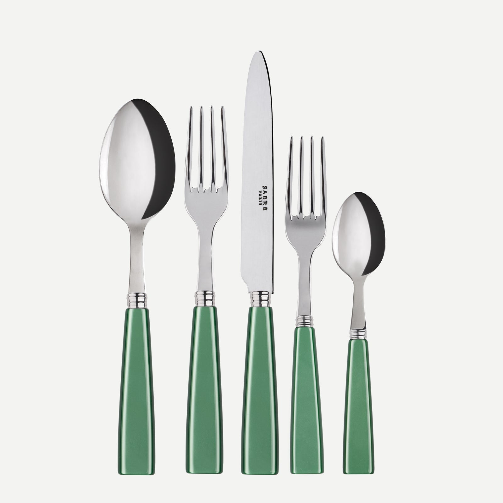 Icône, Garden green - 20 pieces cutlery set