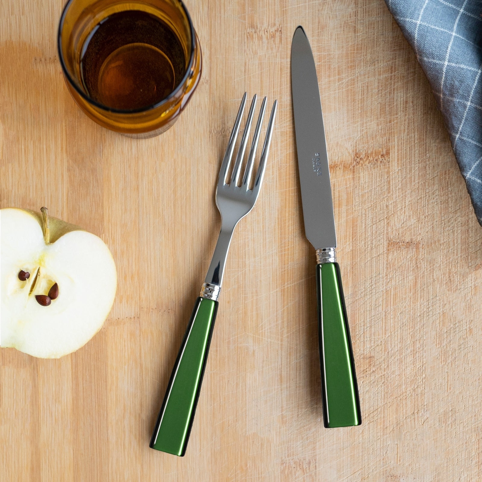 Icône, Garden green - 20 pieces cutlery set