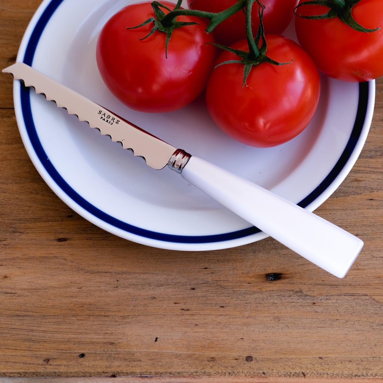 Icône, White - Tomato knife