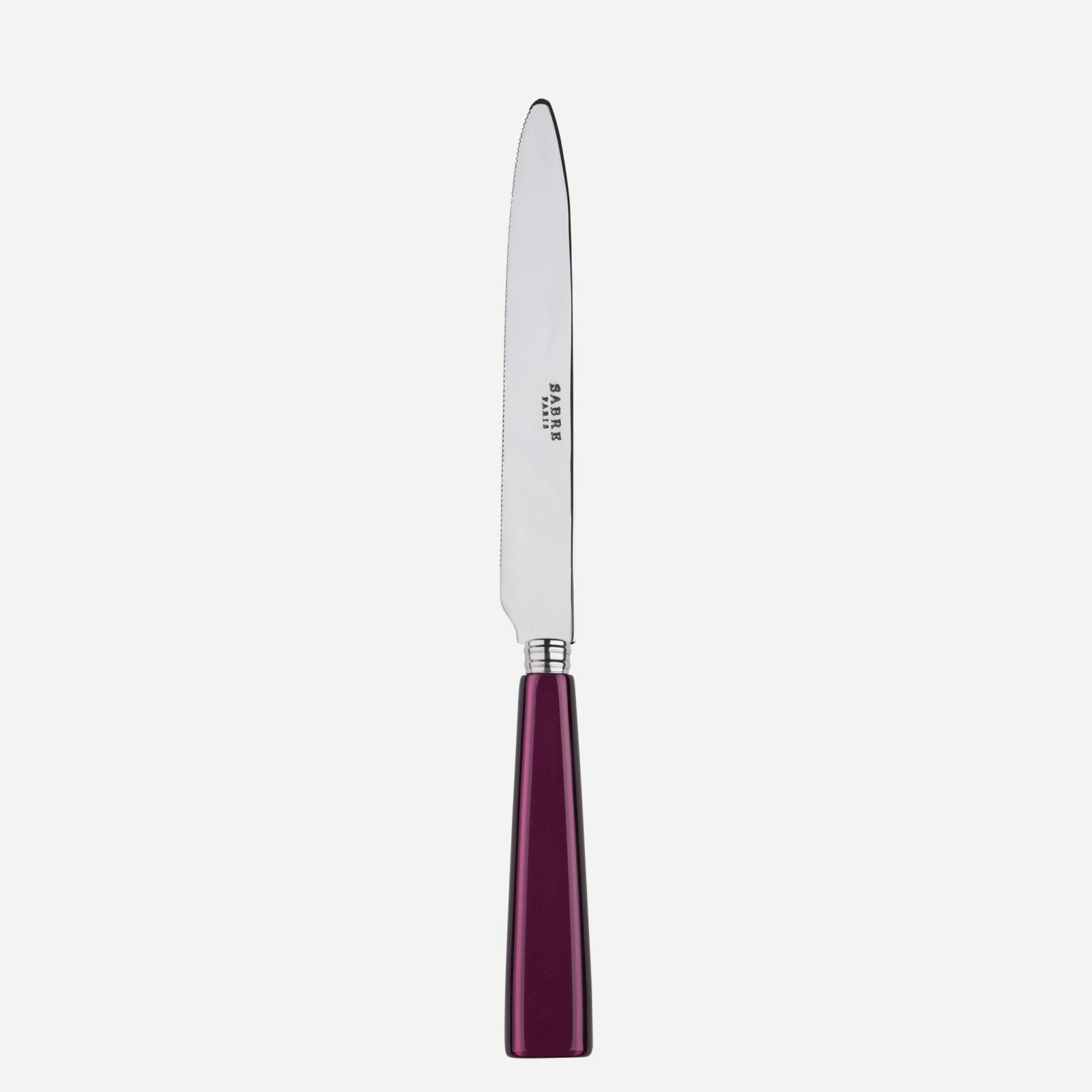 Icône, Aubergine - Serrated dinner knife blade