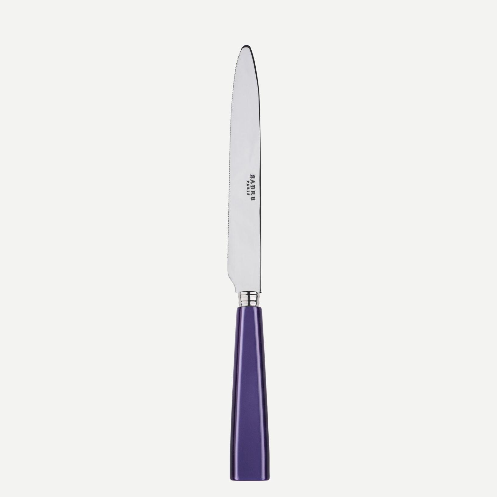 Icône, Purple - Serrated dinner knife blade
