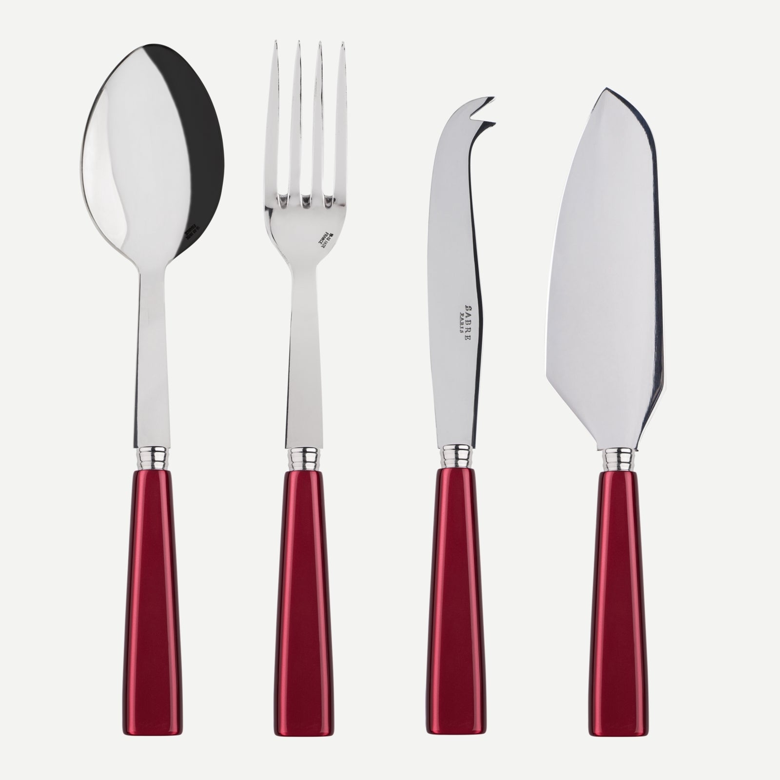 Icône, Red - Set of 4 must-have serving pieces