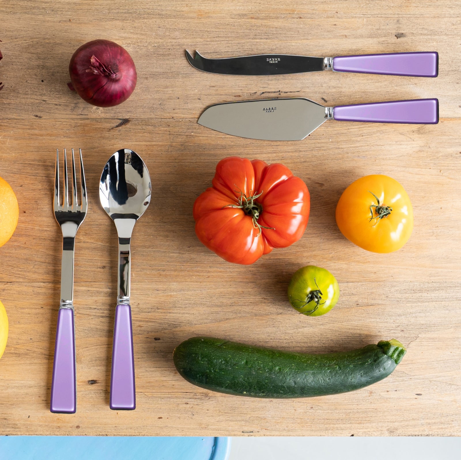 Icône, Lilac - Set of 4 must-have serving pieces