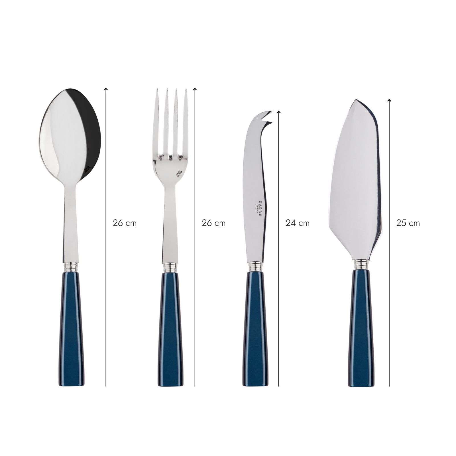 Icône, Steel blue - Set of 4 must-have serving pieces