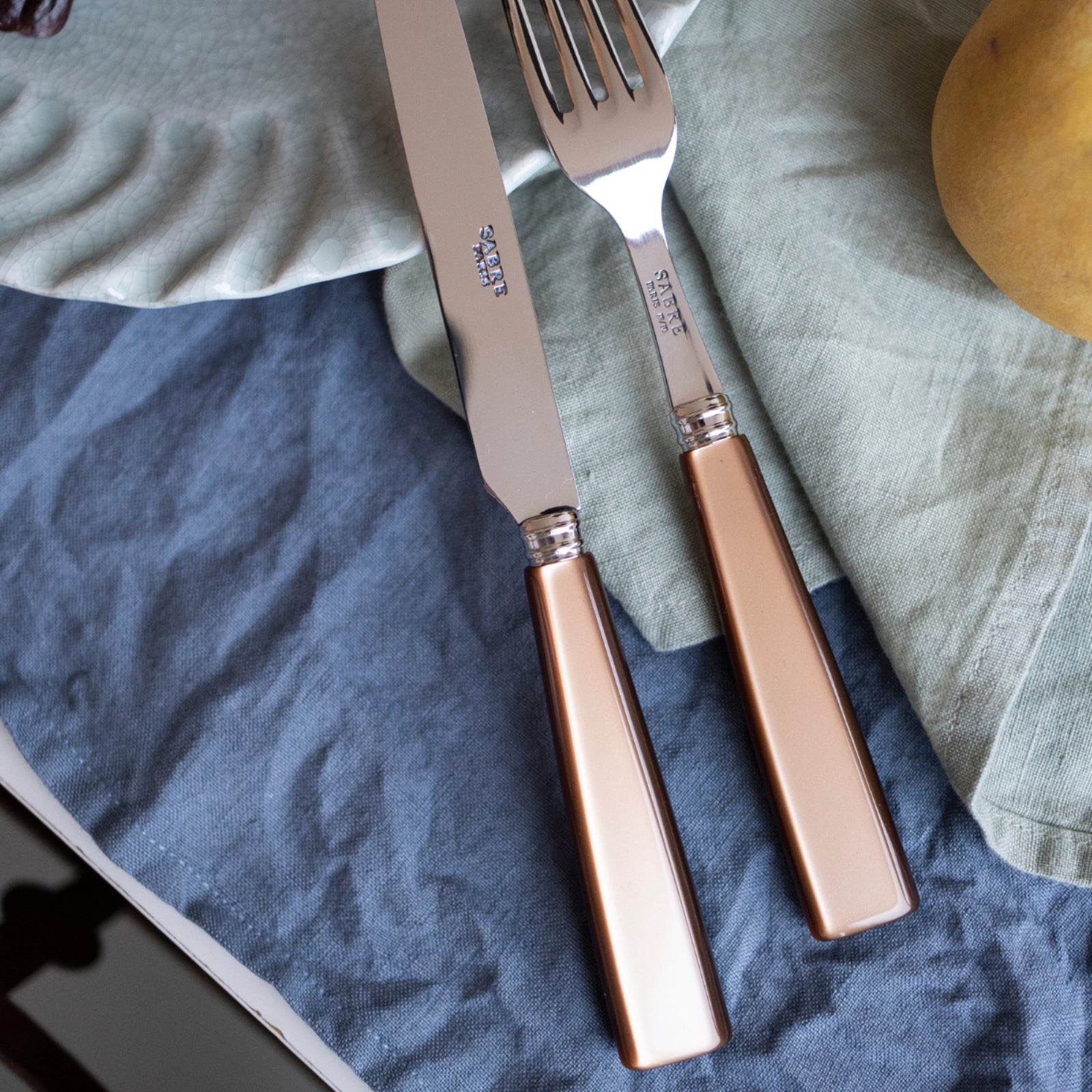 Icône, Caramel - 48 pieces cutlery set