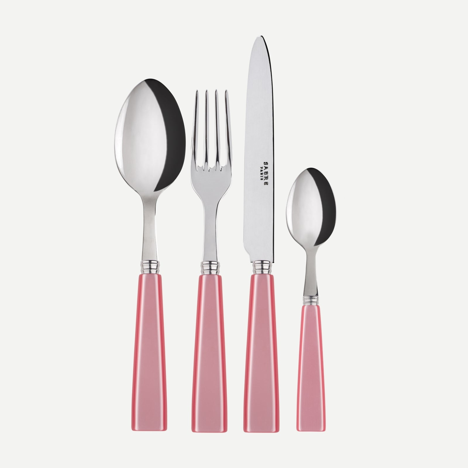 Icône, Soft pink - 48 pieces cutlery set