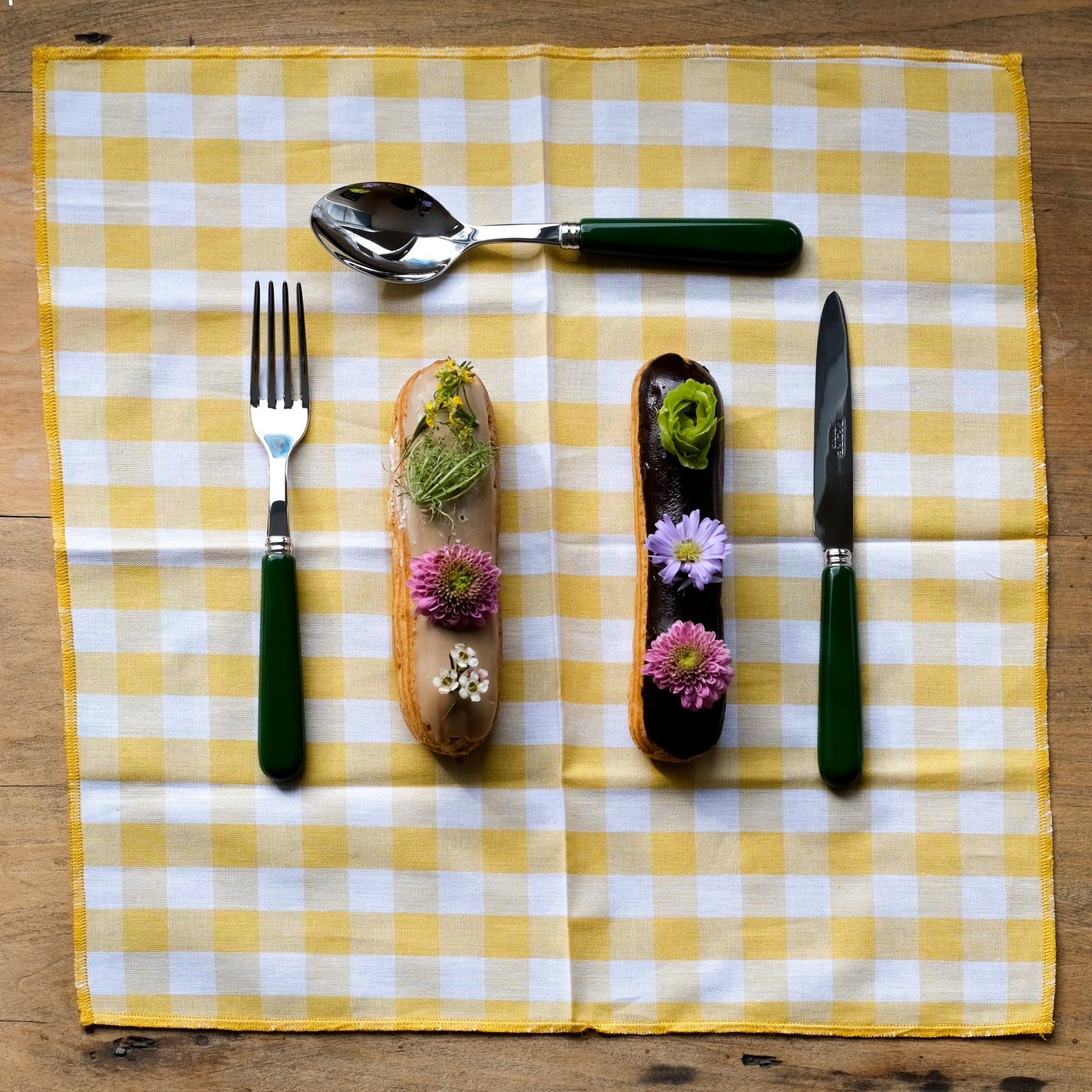 Pop unis, Green - Dinner fork