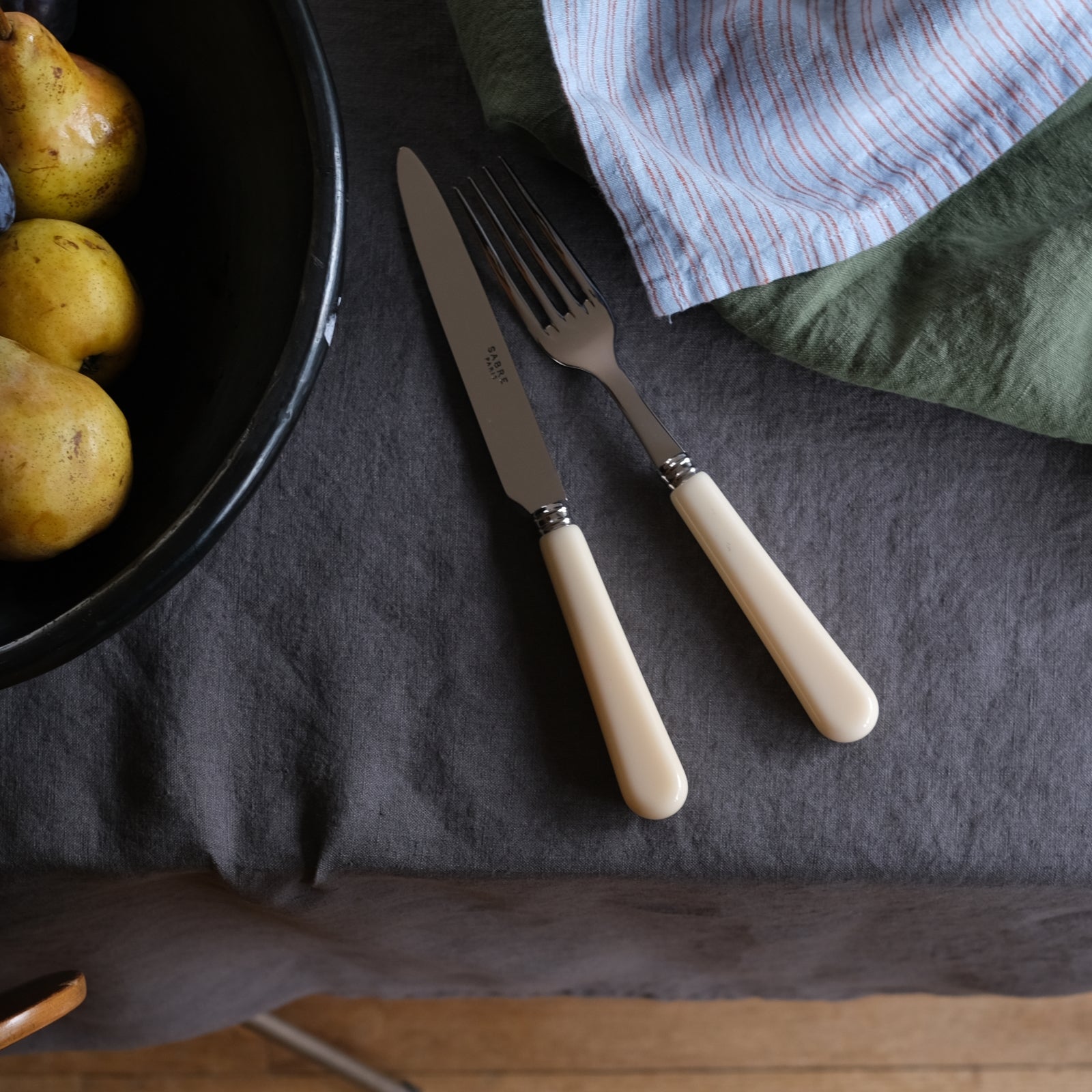 Pop unis, Ivory - Couteau de table