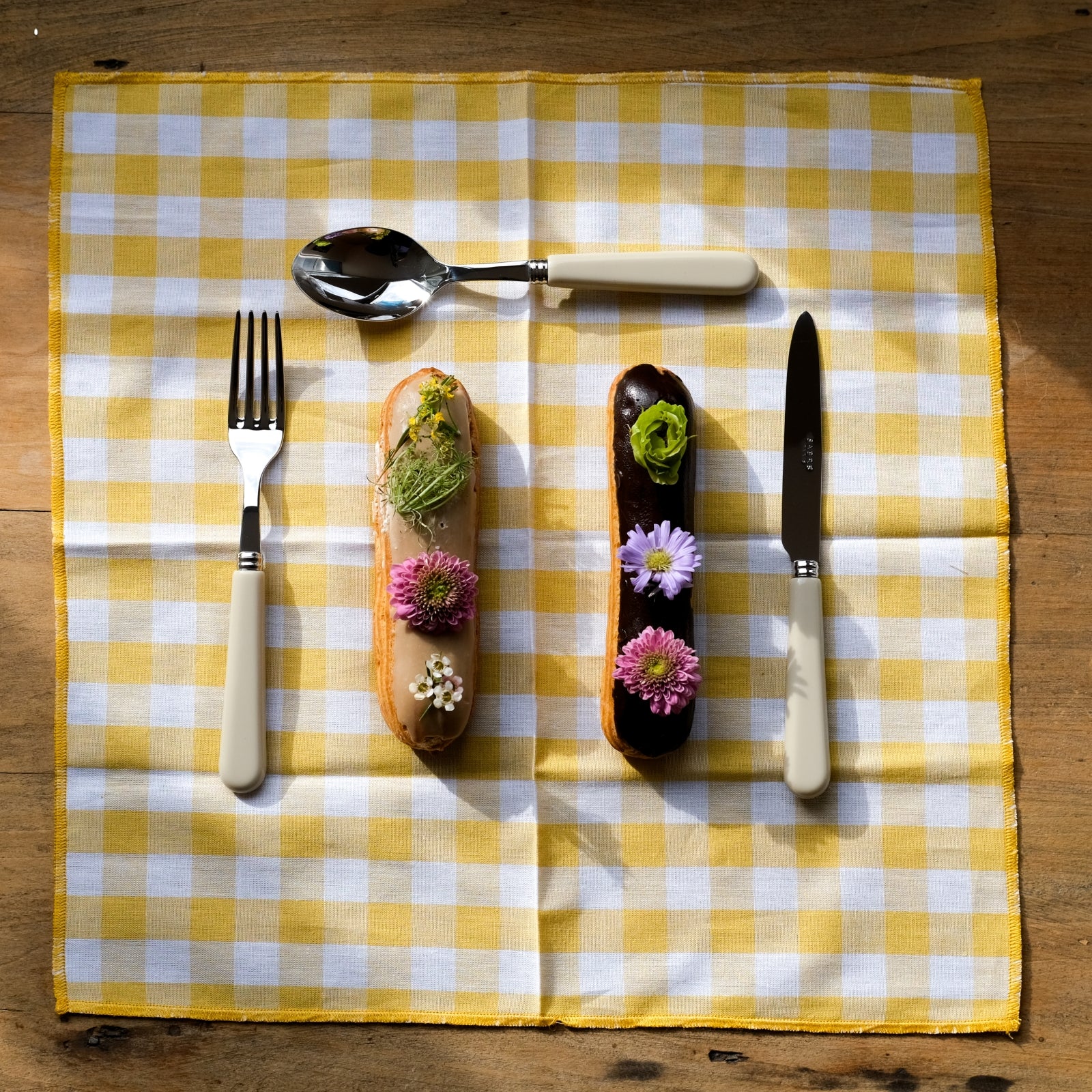 Pop unis, Light kaki - Dinner knife