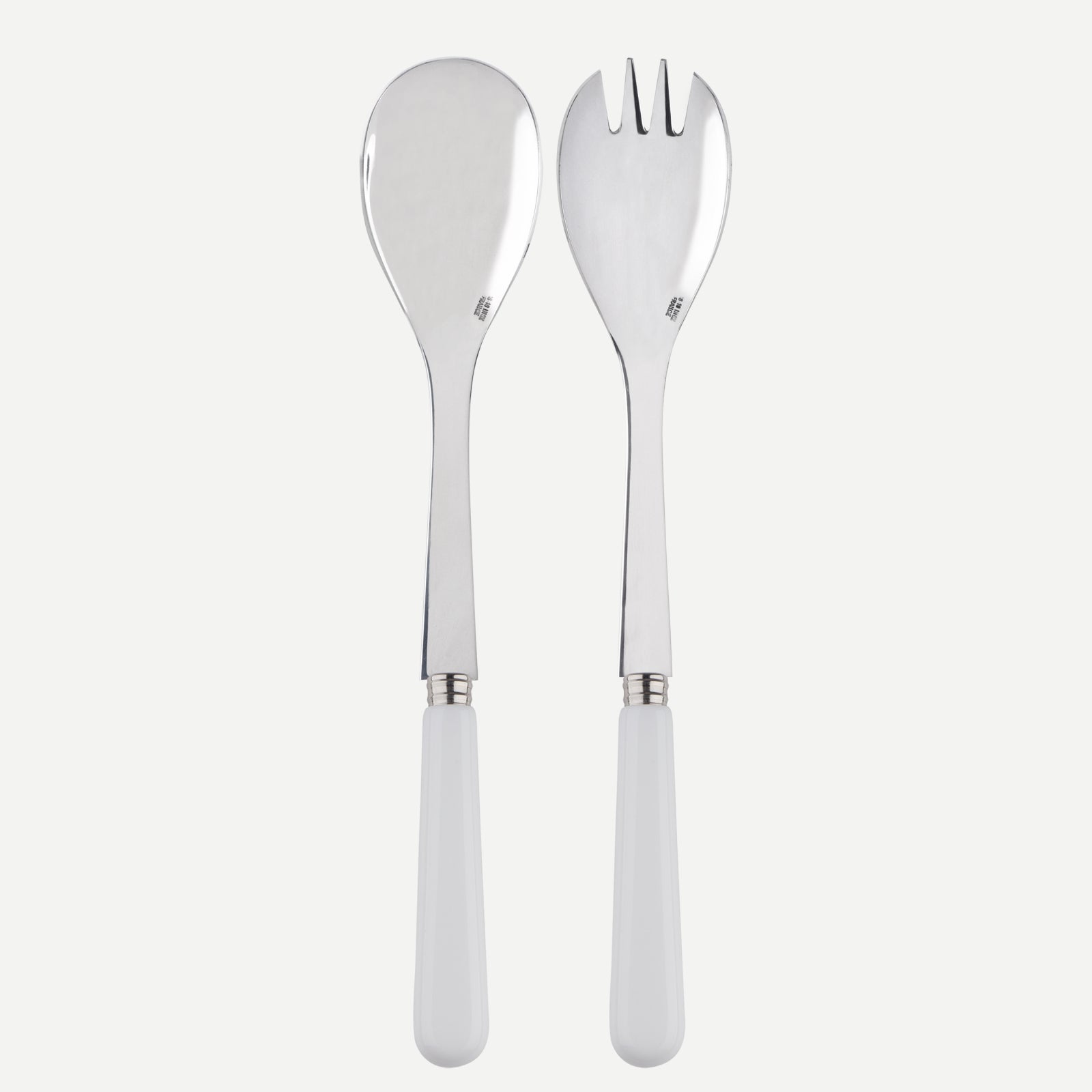 Pop unis, White - Salad cutlery set