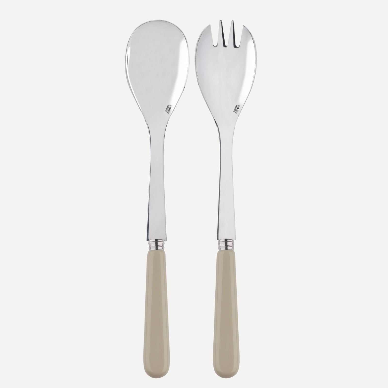 Pop unis, Light kaki - Salad cutlery set