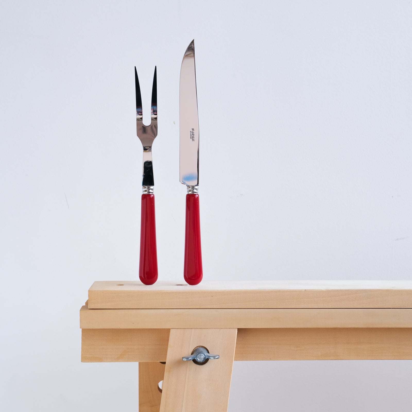 Pop unis, Burgundy - Carving set