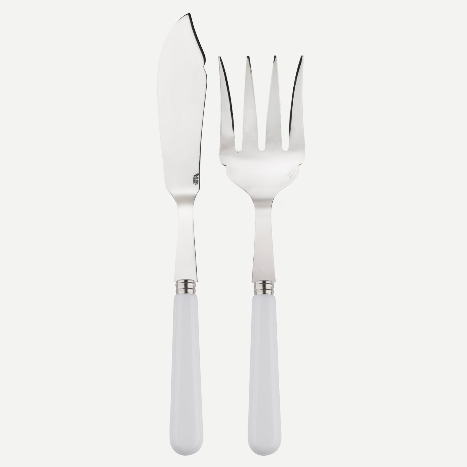 Pop unis, White - Fish serving set