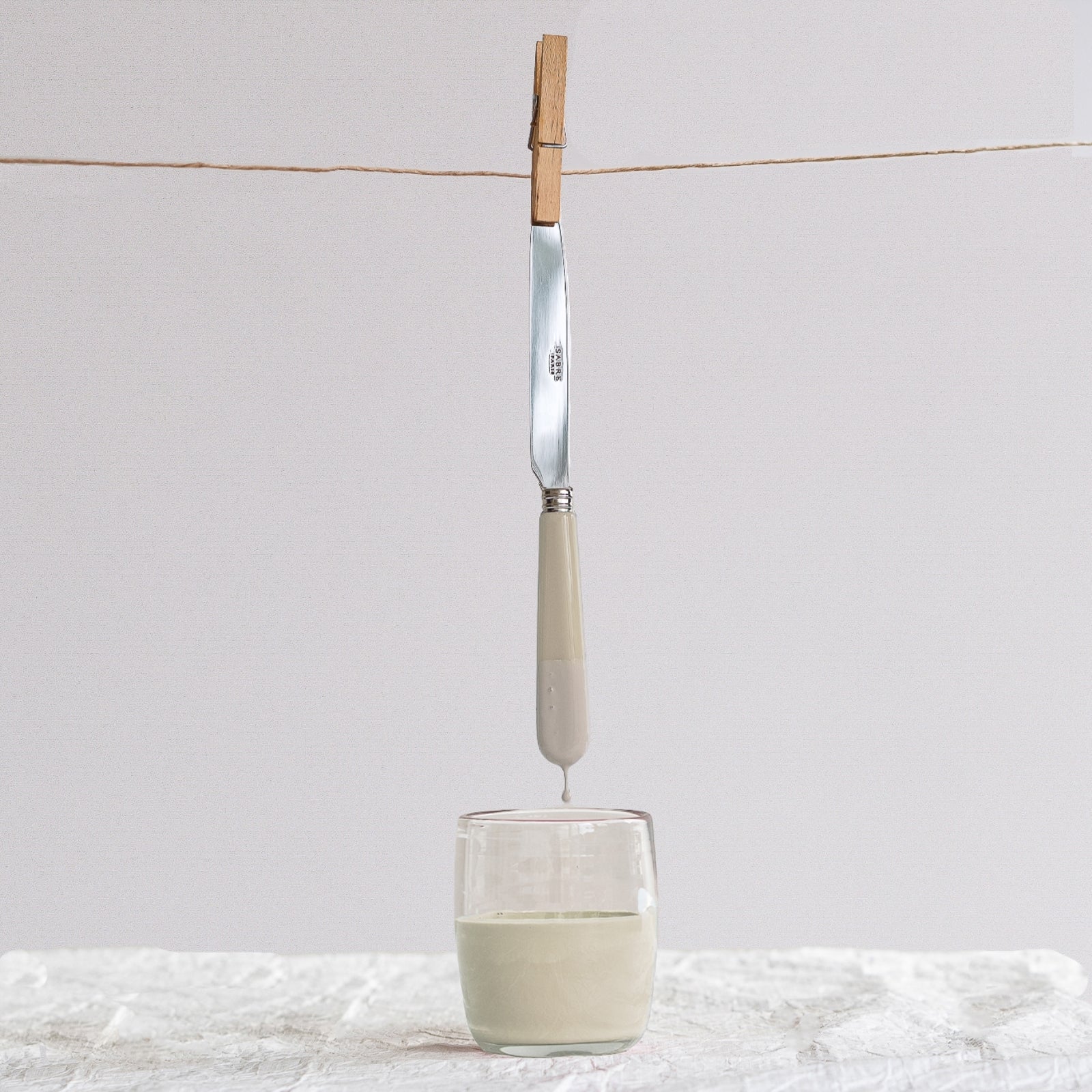 Pop unis, Light kaki - 20 pieces cutlery set