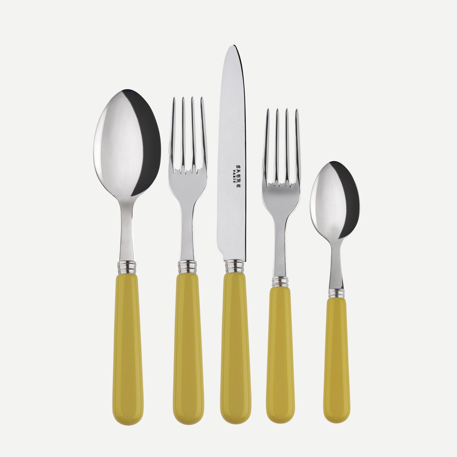 Pop unis, Yellow corn - 20 pieces cutlery set
